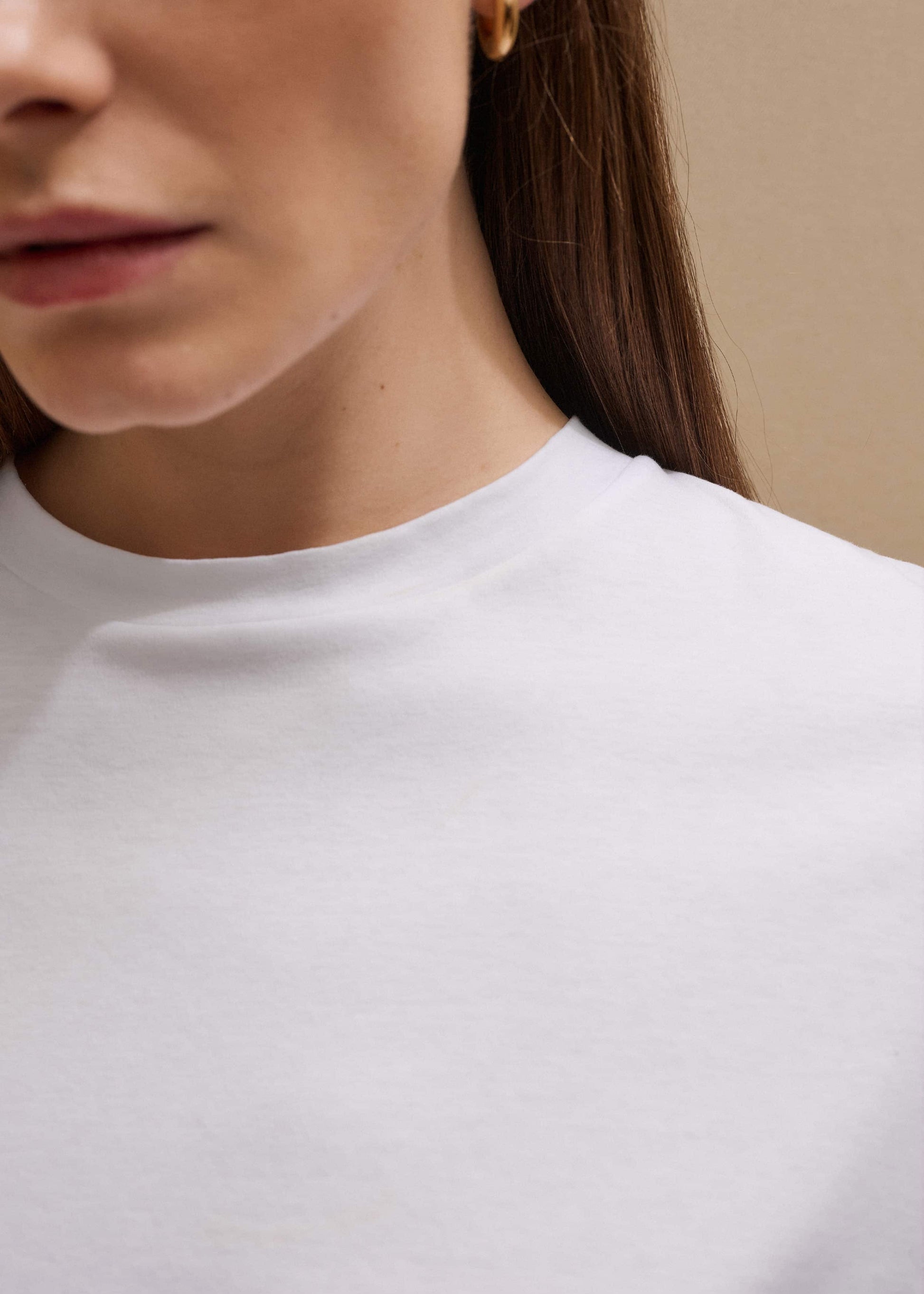 White Under Suit Tailoring Tee