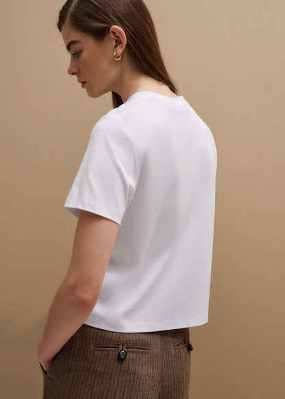 White Under Suit Tailoring Tee