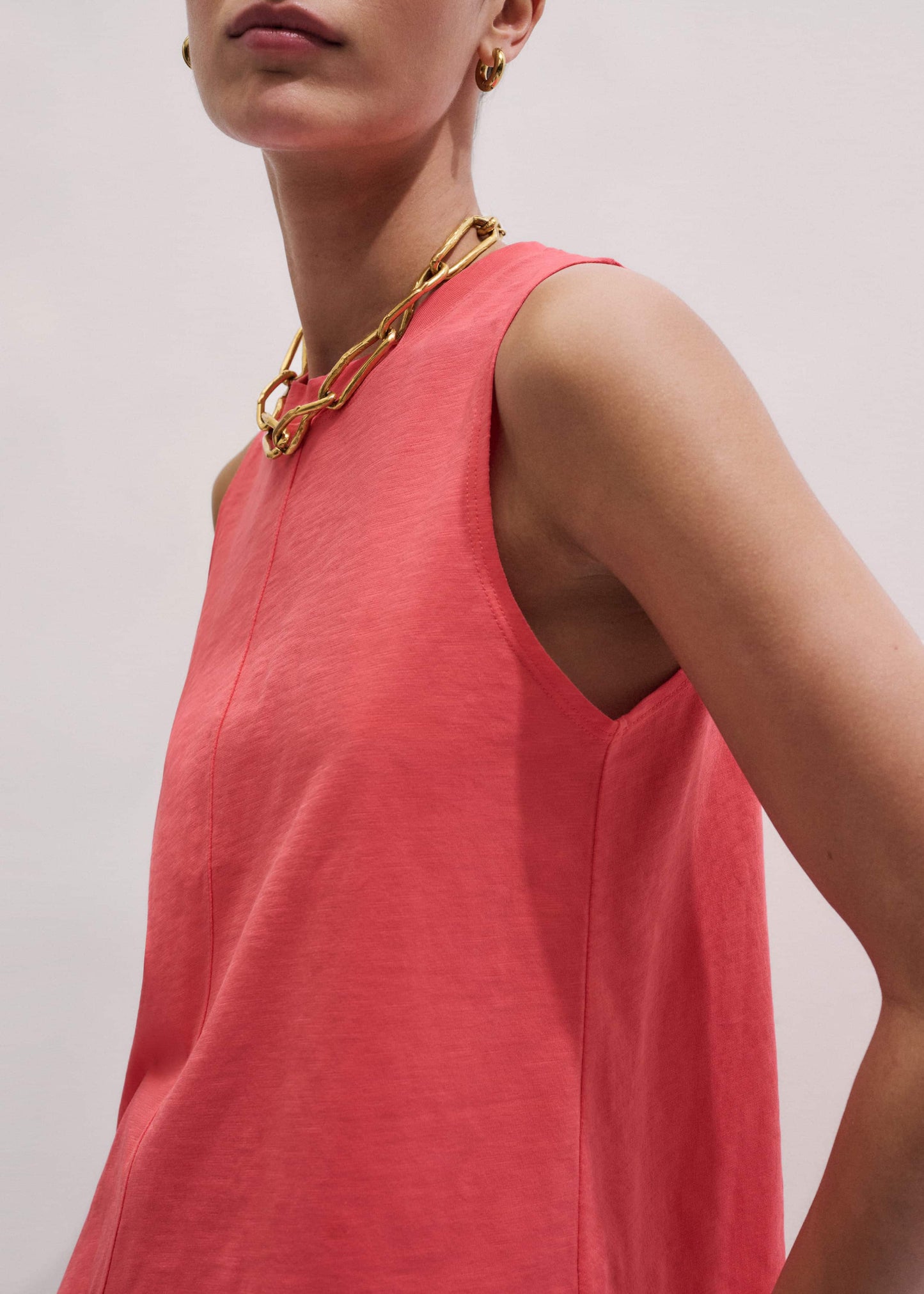 Pink Racerback Swing Top