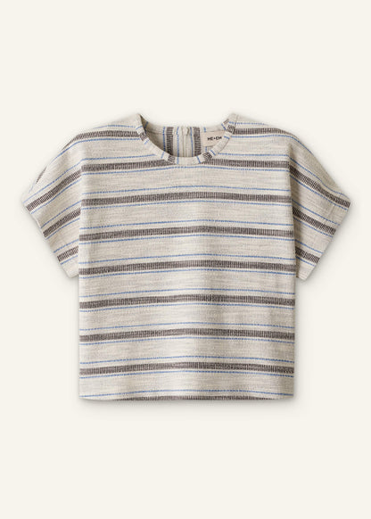 Cream Stripe Tee