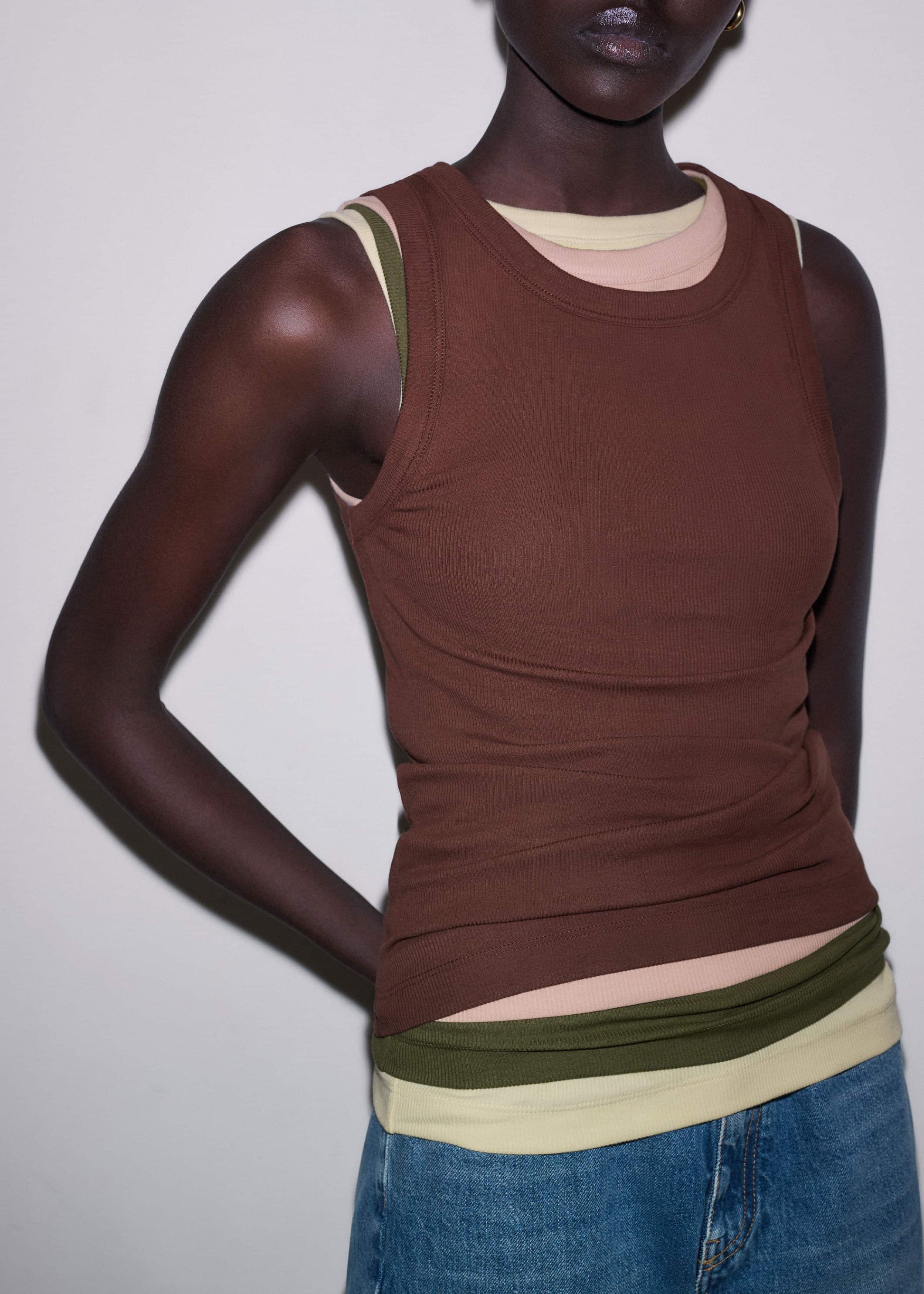 Cinnamon Perfect Basic Vest