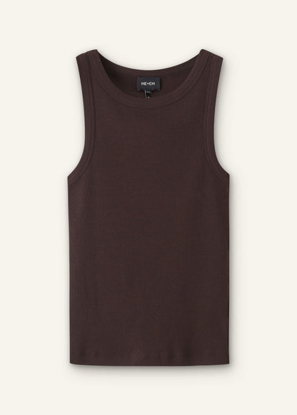 Brown Perfect Basic Vest