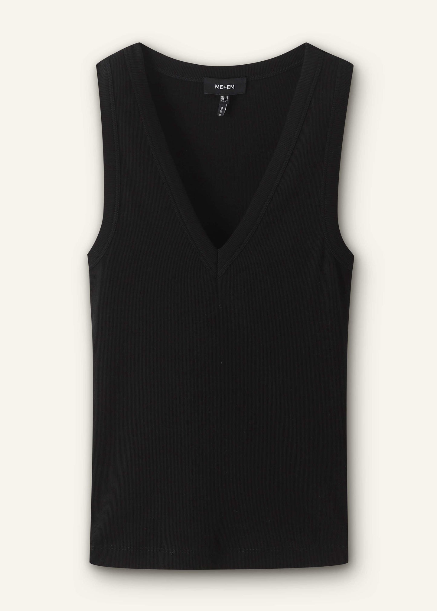 Black Ultimate V-Neck Vest