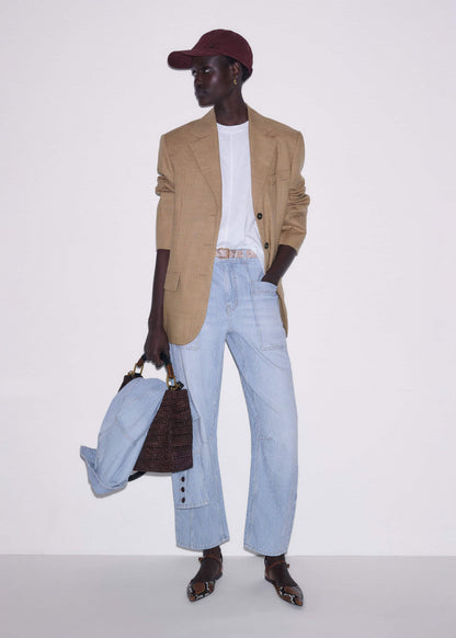 White Racerback Swing Top
