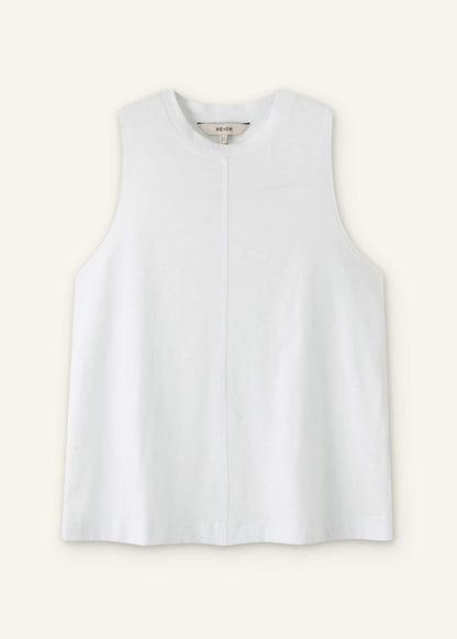 White Racerback Swing Top