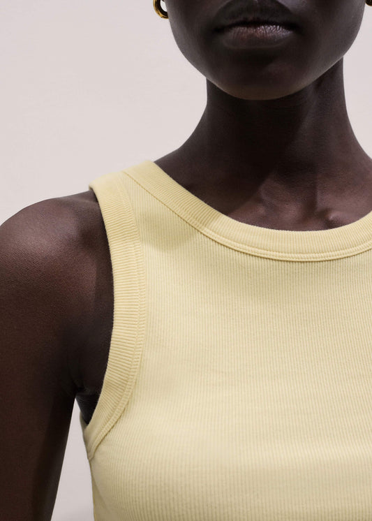 Lemon Yellow Perfect Basic Vest