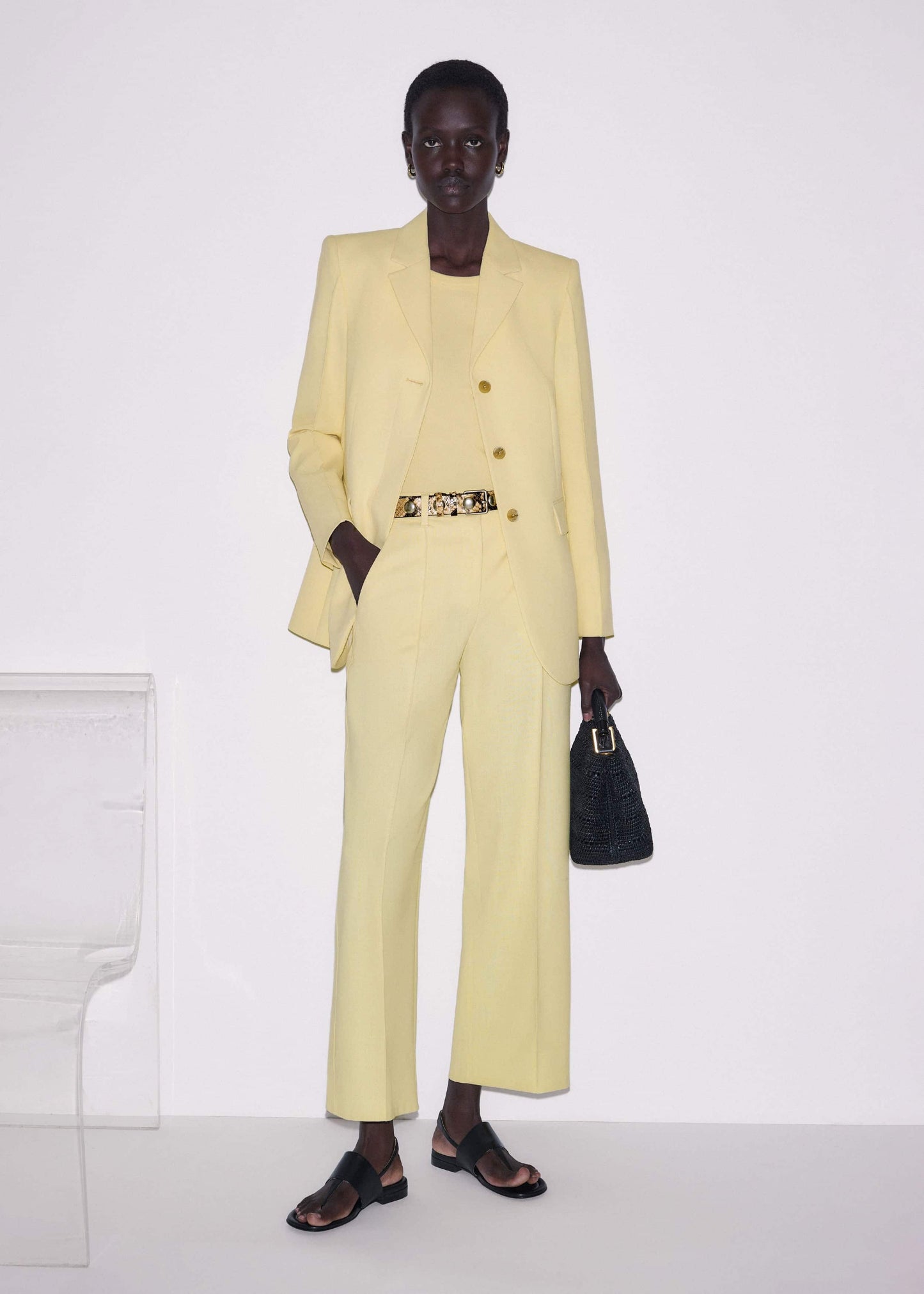 Lemon Yellow Perfect Basic Vest