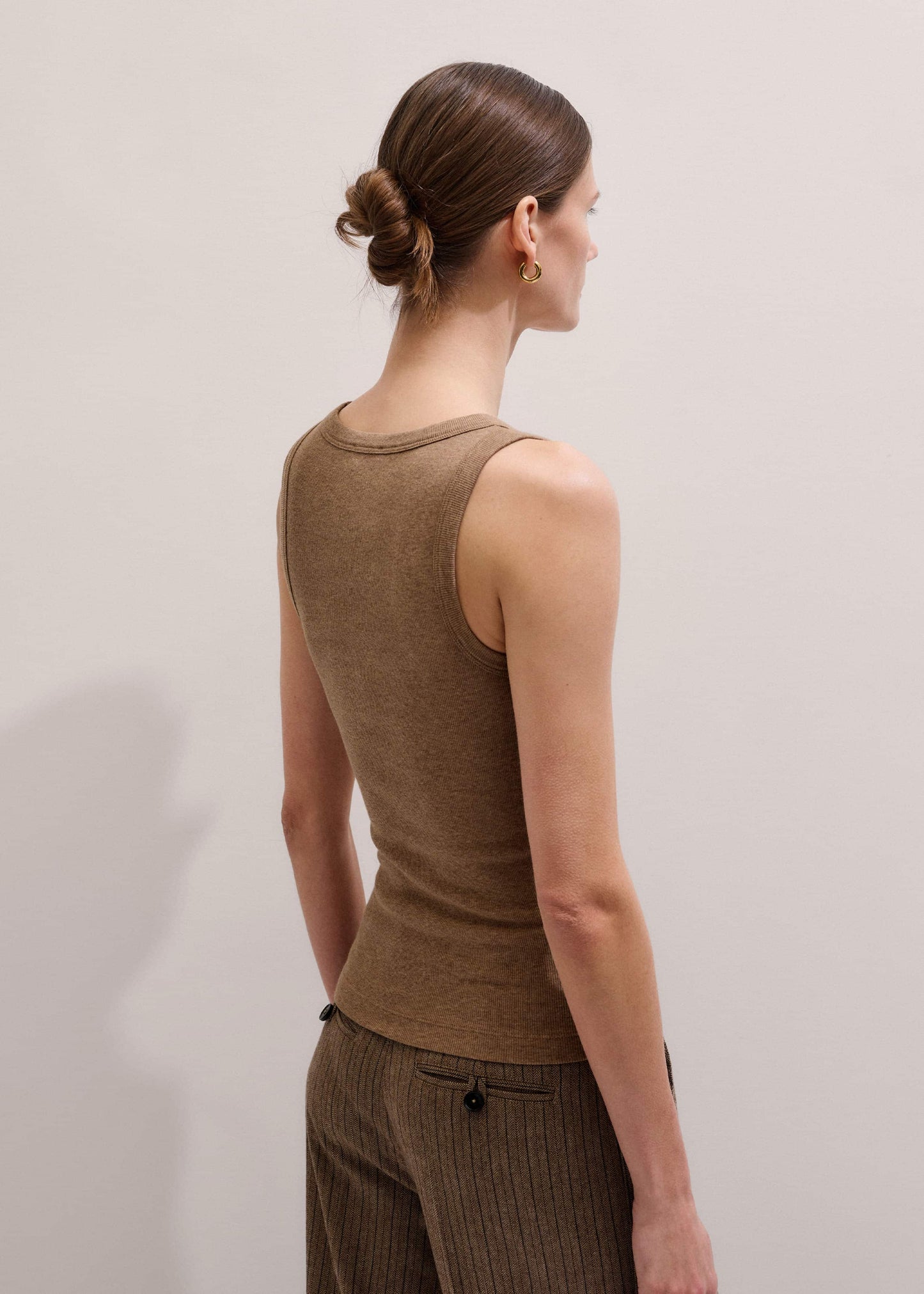 Camel Brown Ultimate Crew Neck Tank