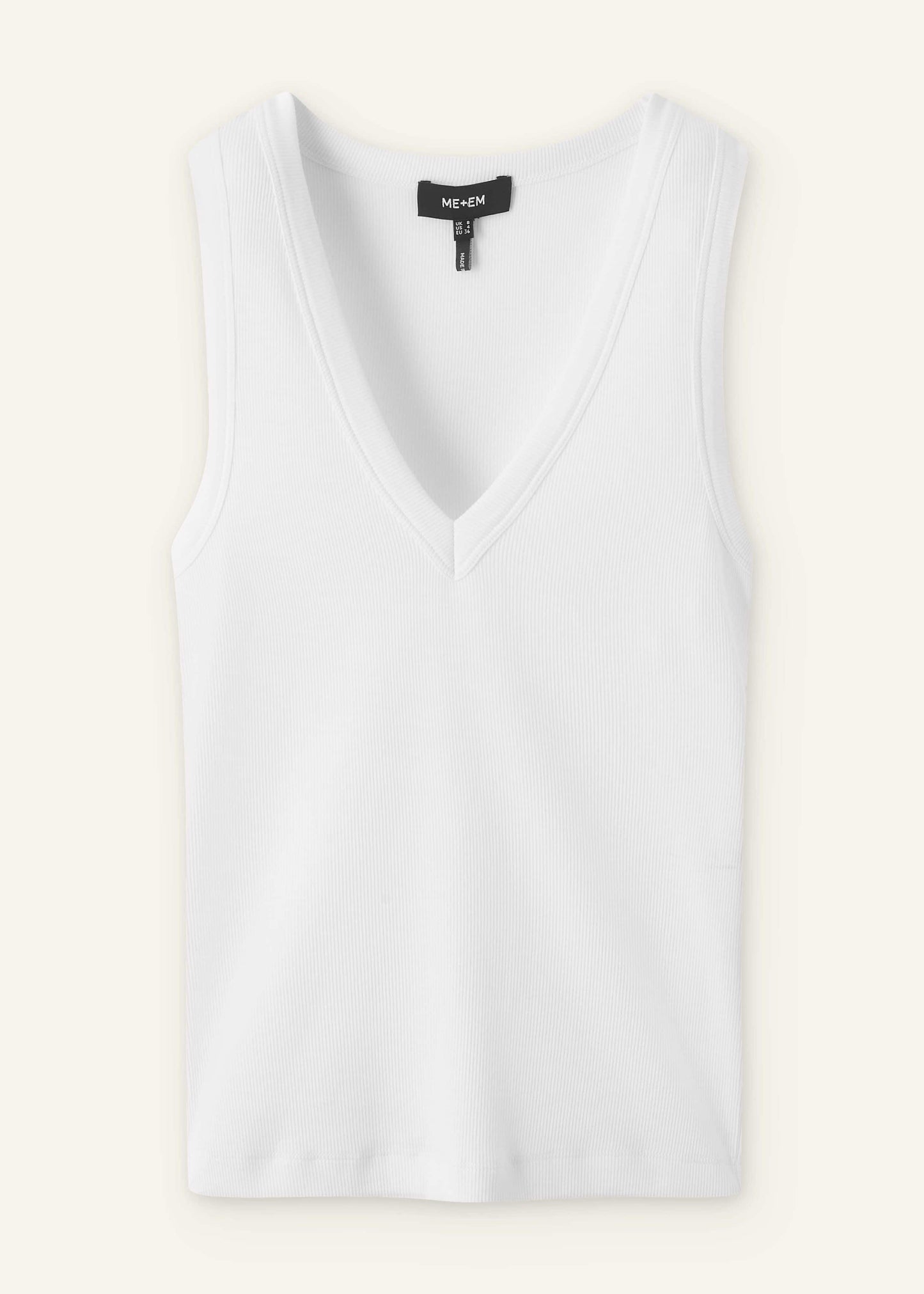 White Ultimate V-Neck Vest