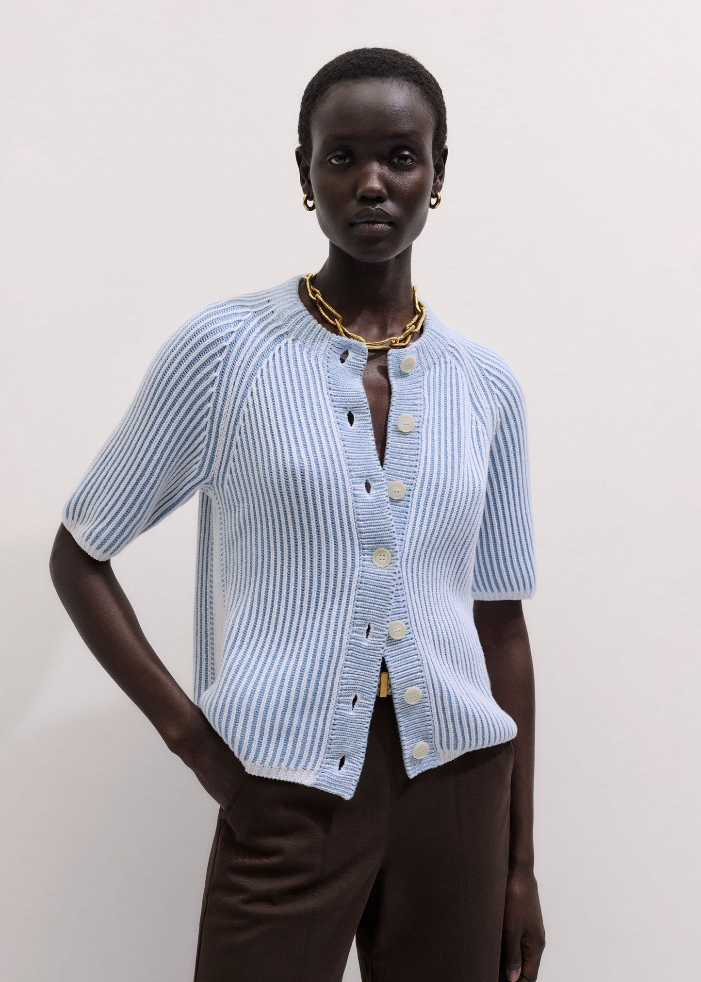 Blue Soft Touch Cardigan