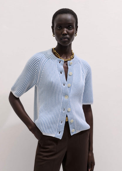 Blue Soft Touch Cardigan