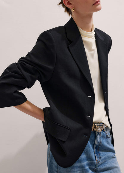 Black Icon Oversized Blazer
