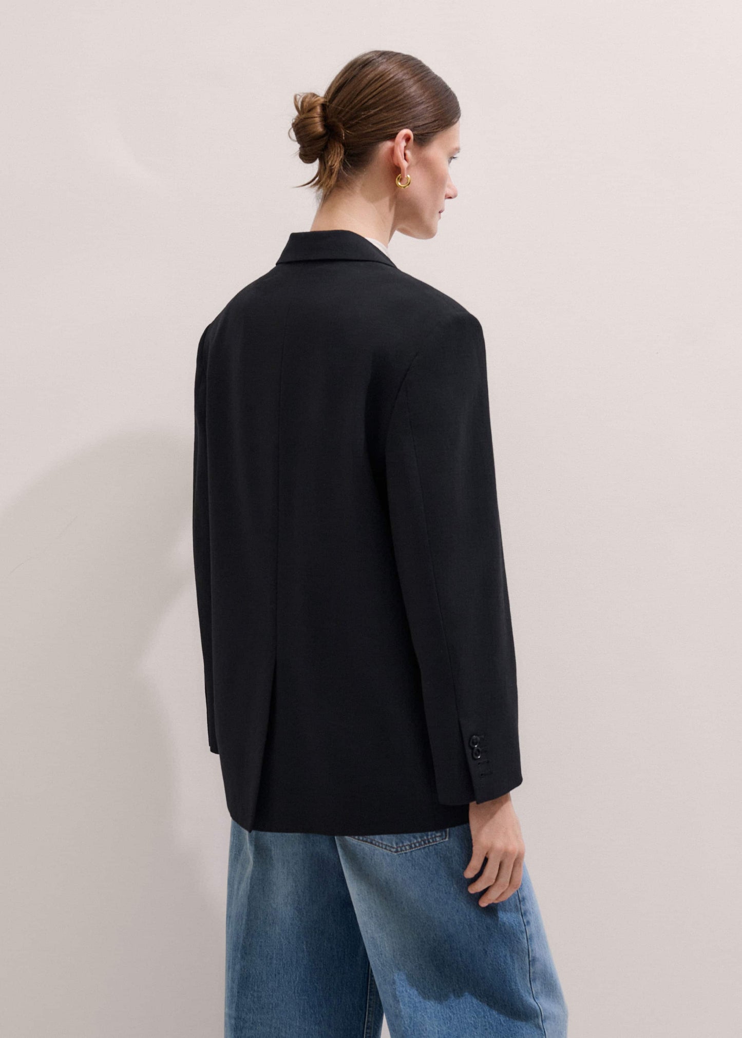 Black Icon Oversized Blazer