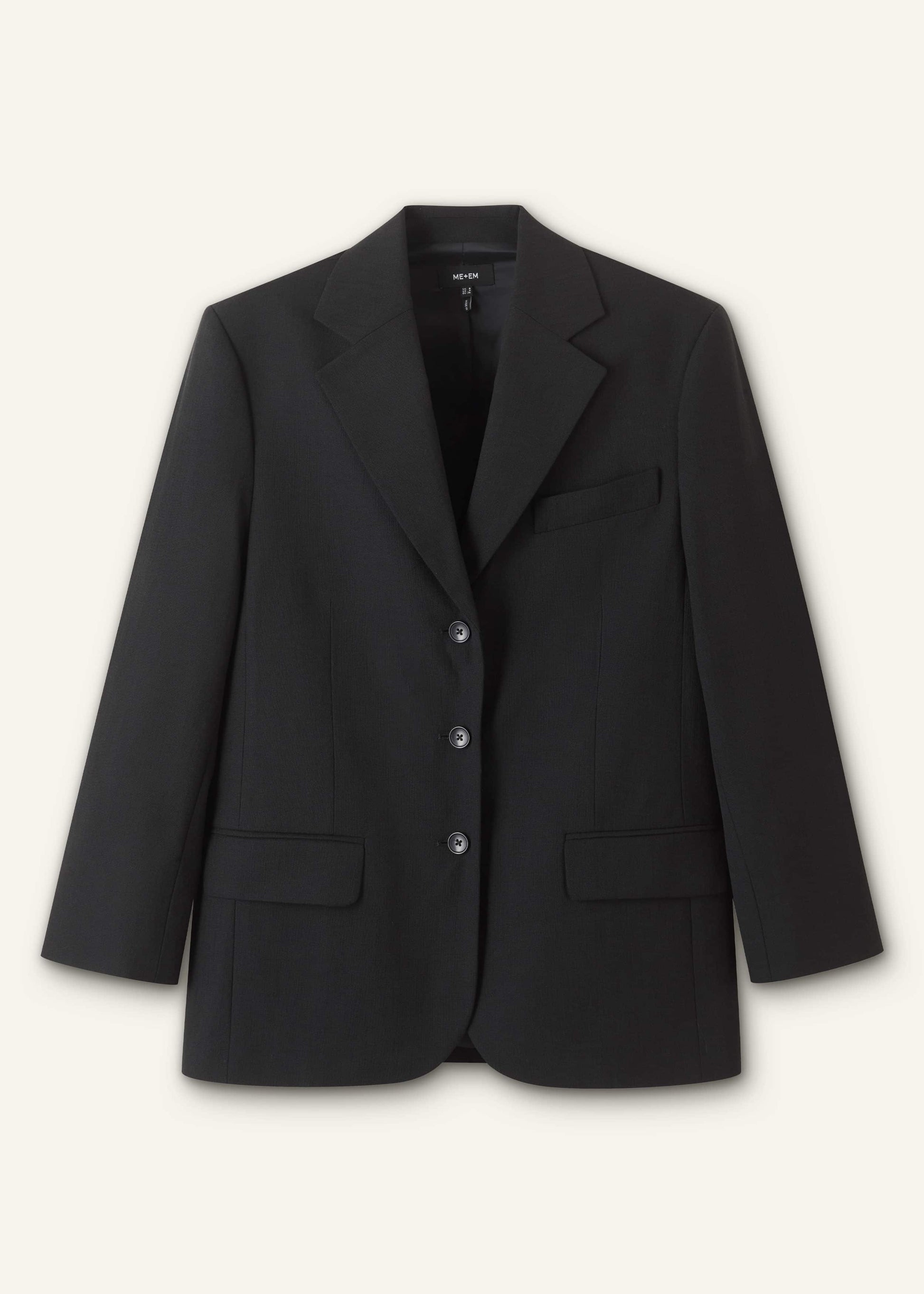 Black Icon Oversized Blazer