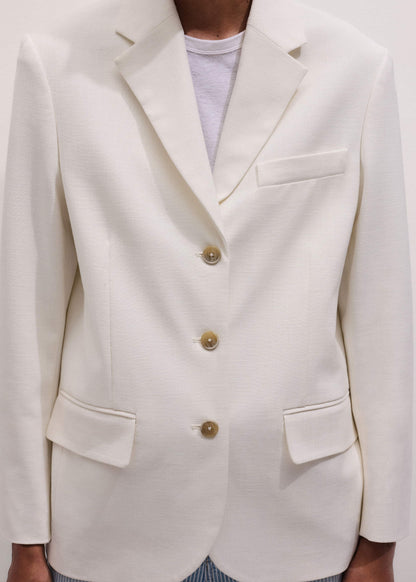 Ivory Icon Intelligently Oversized Blazer