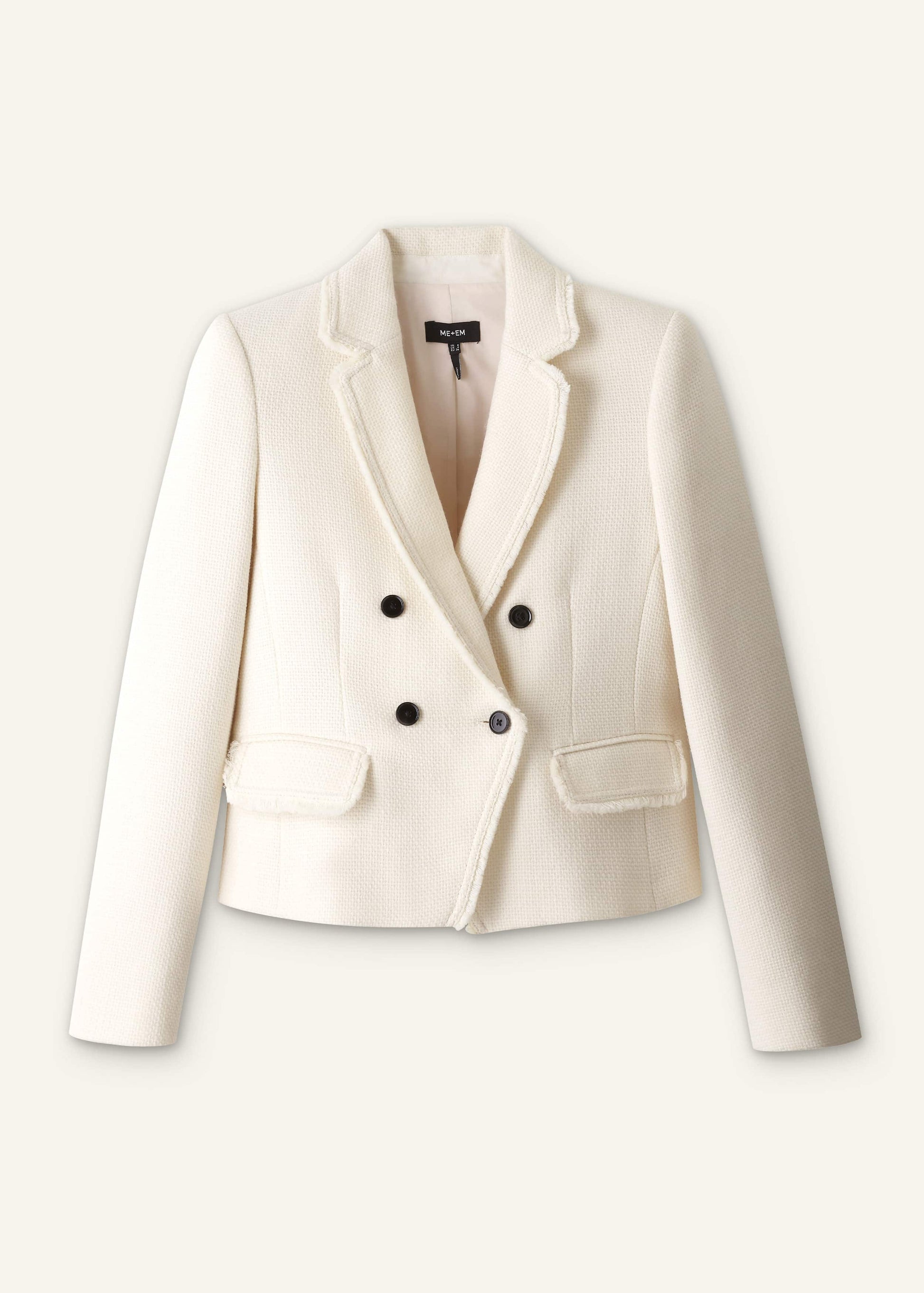 Ivory AM-PM Fitted Blazer