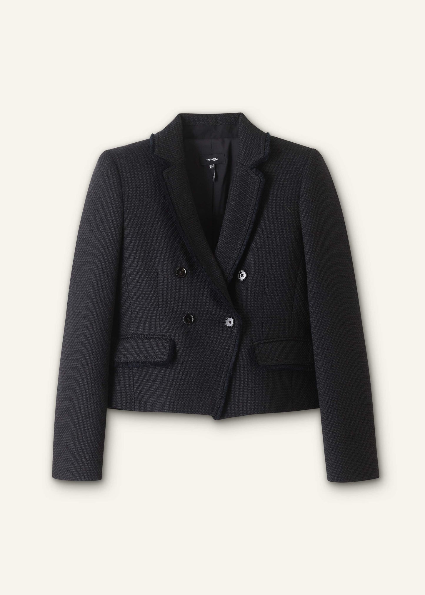 Black AM-PM Fitted Blazer