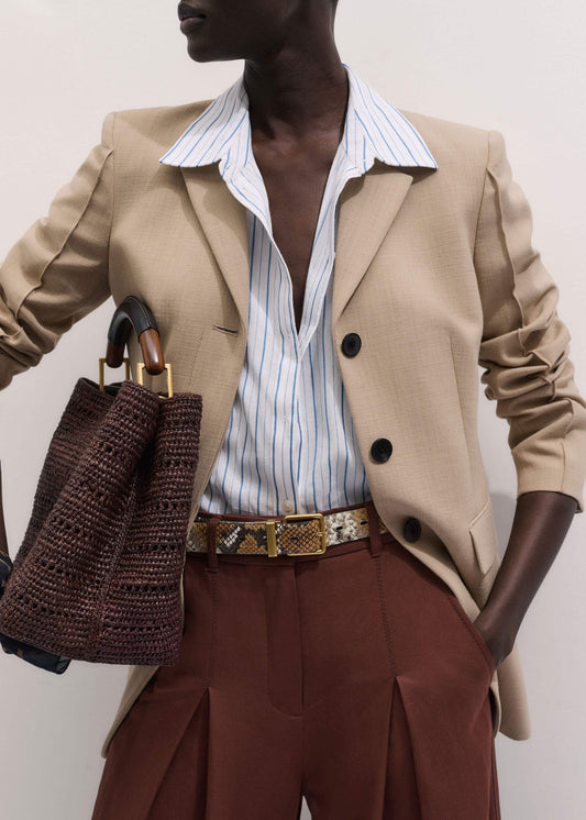 Sand Slim Contour Blazer