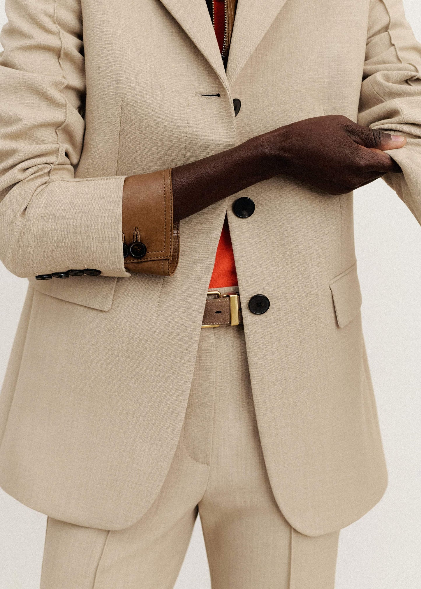 Sand Slim Contour Blazer