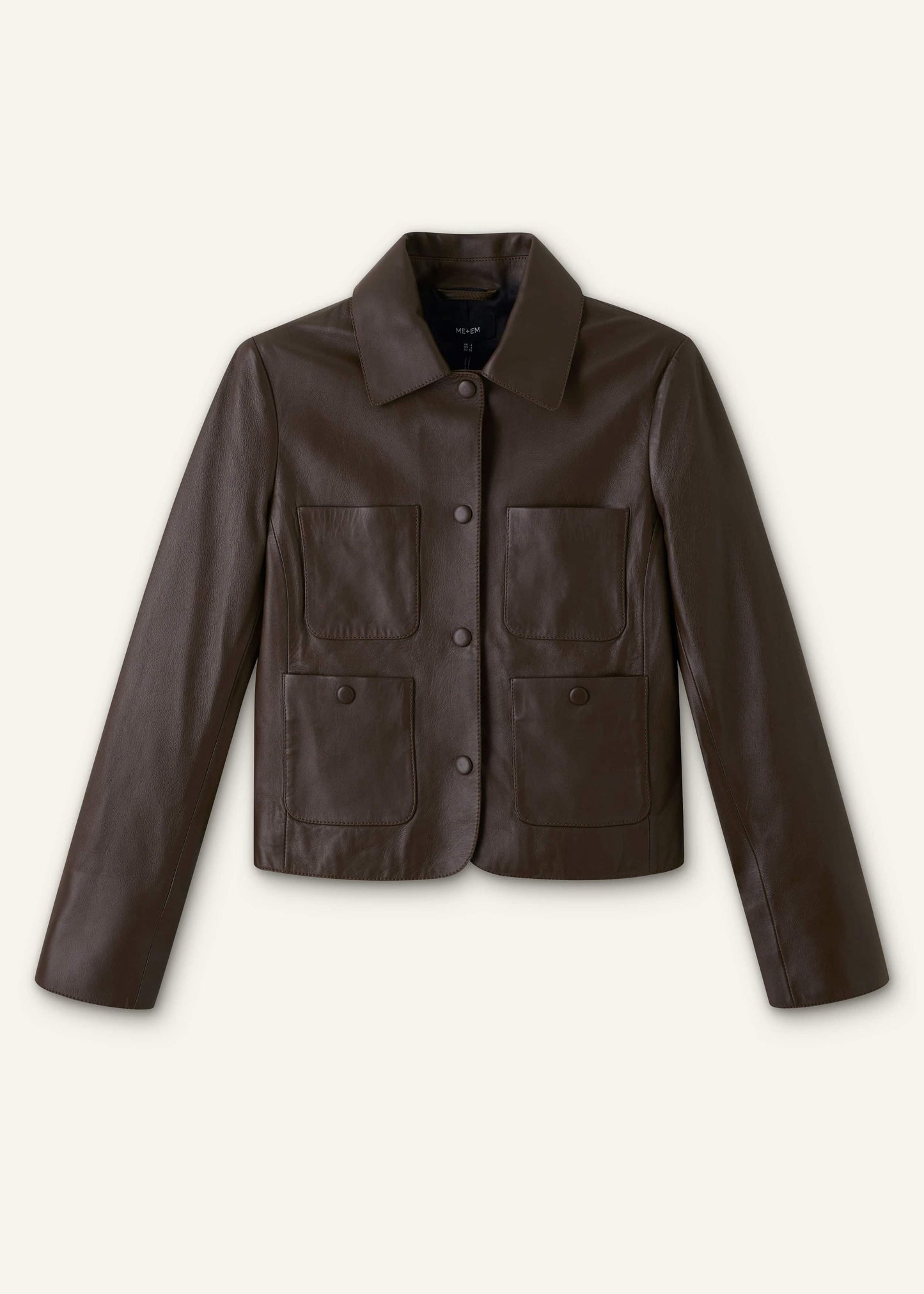 Brown Patch Pocket Jacket