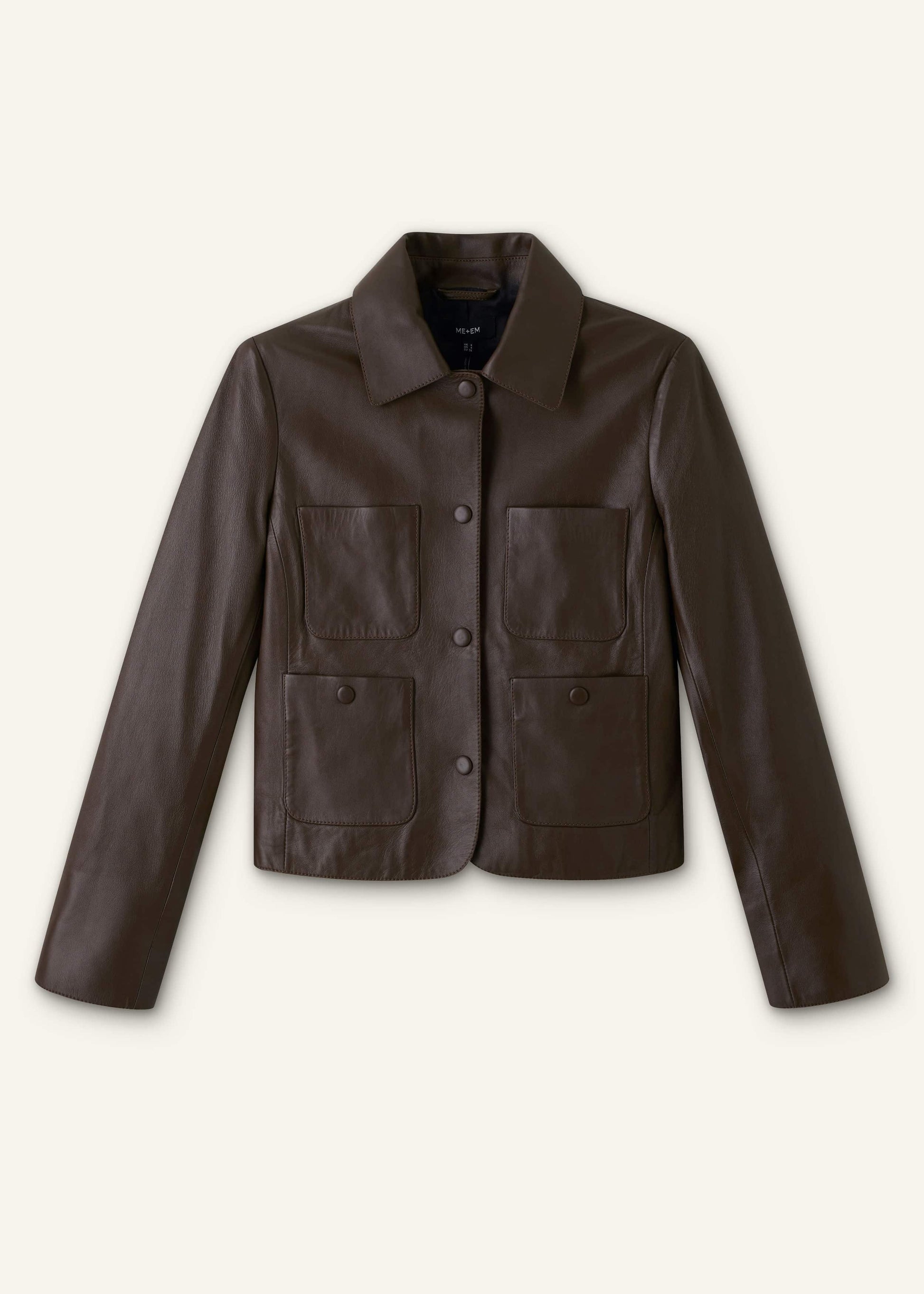 Brown Patch Pocket Jacket