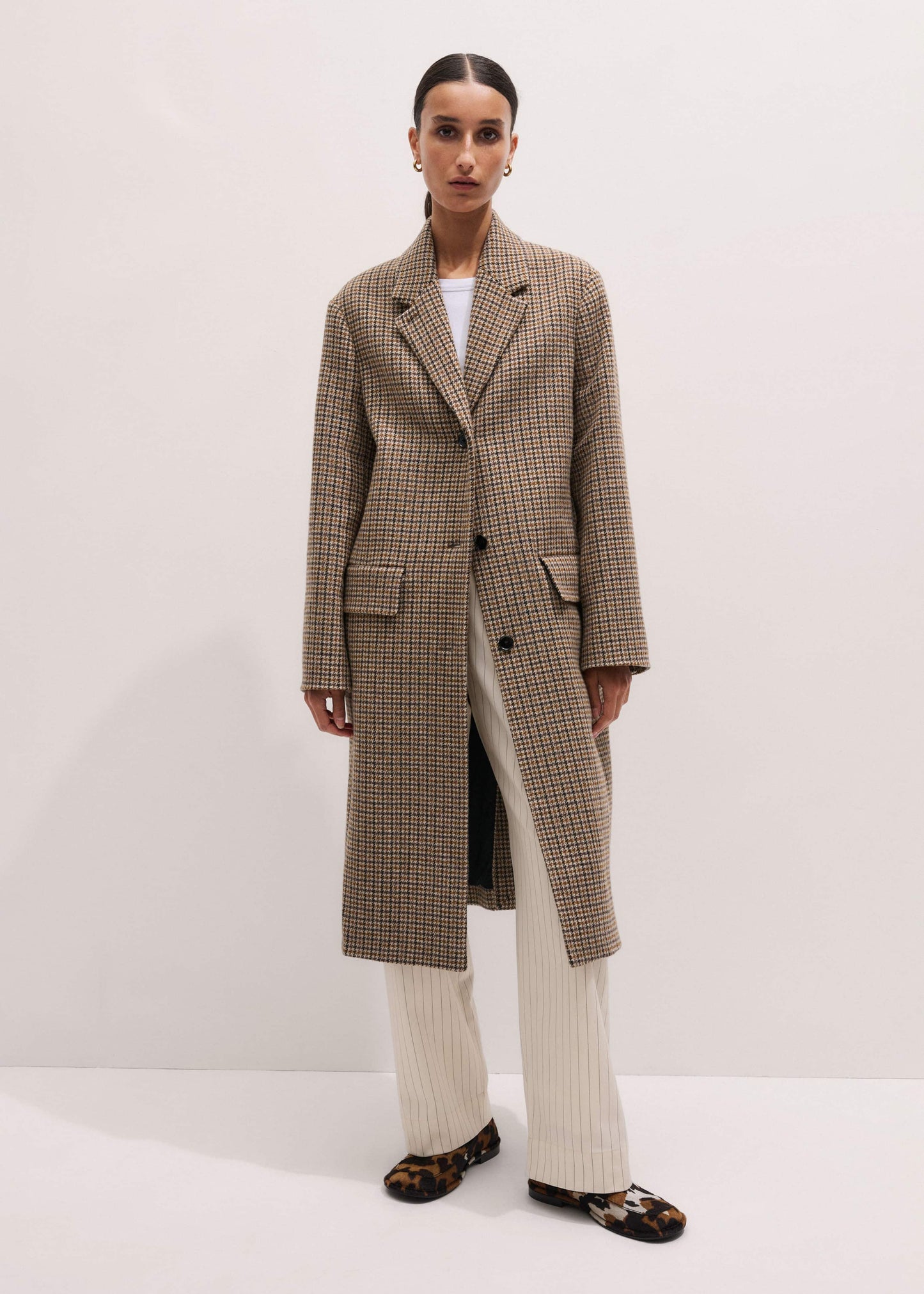 Brown Heritage Wool Coat