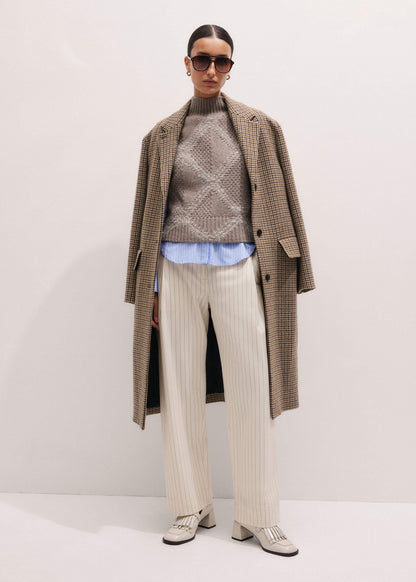 Brown Heritage Wool Coat
