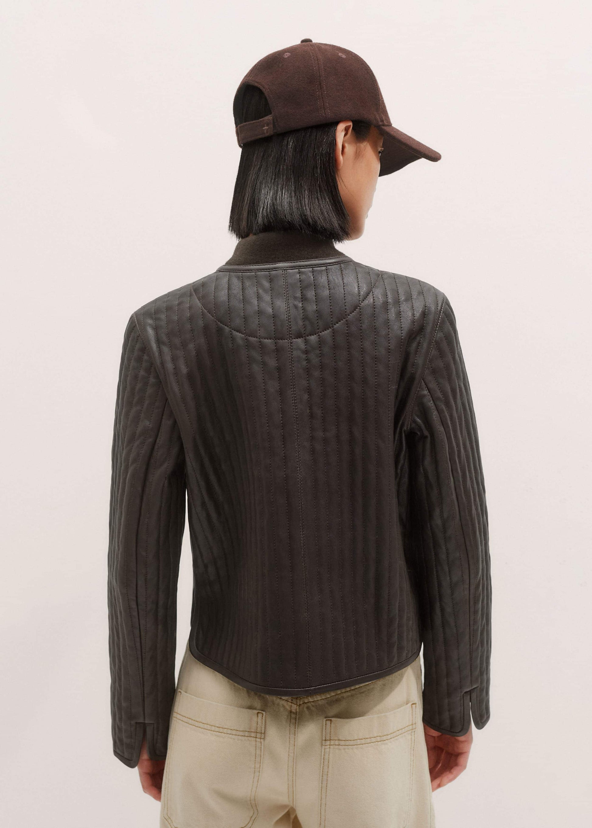 Brown Quilted Weekend Jacket
