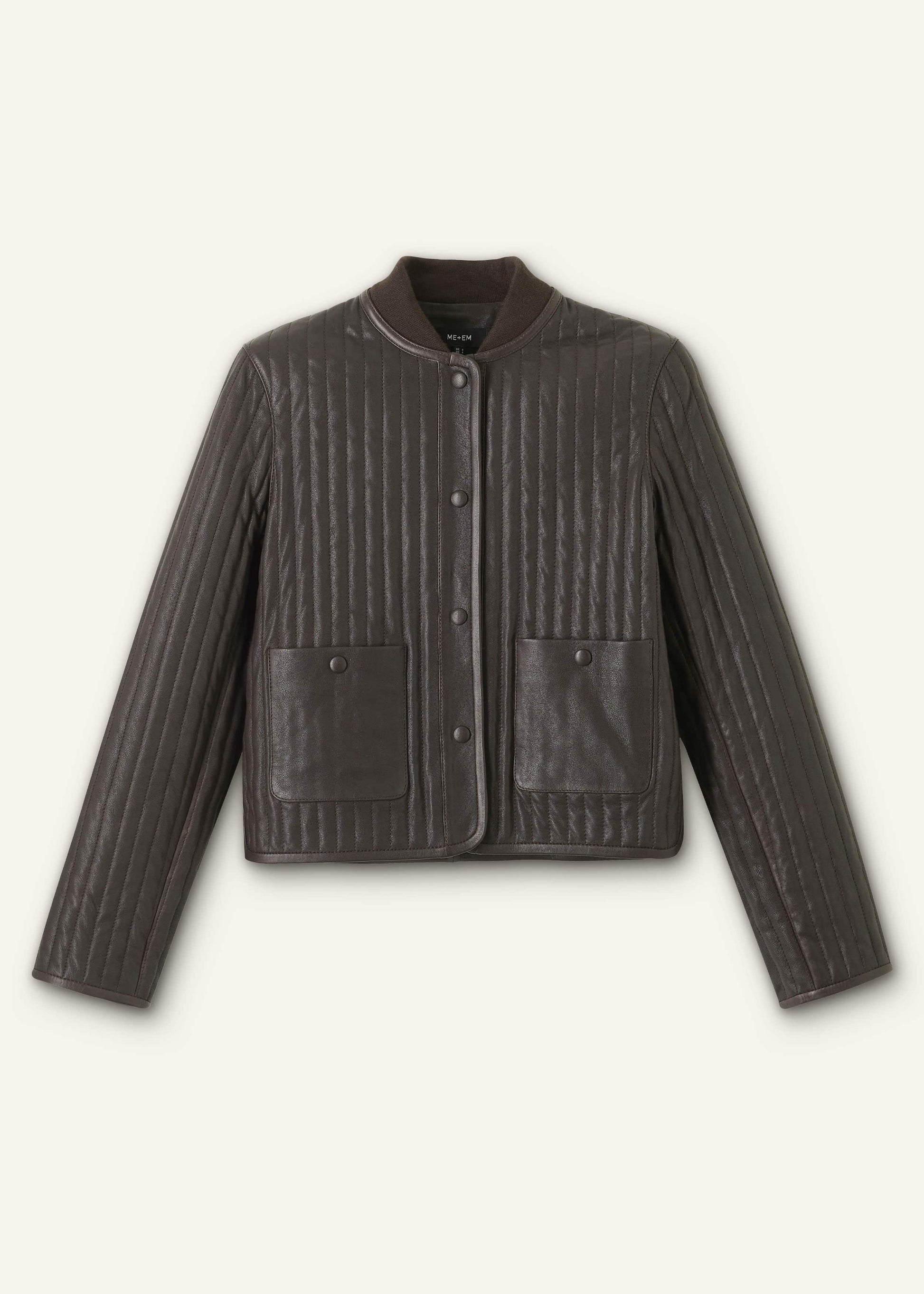 Brown Quilted Weekend Jacket