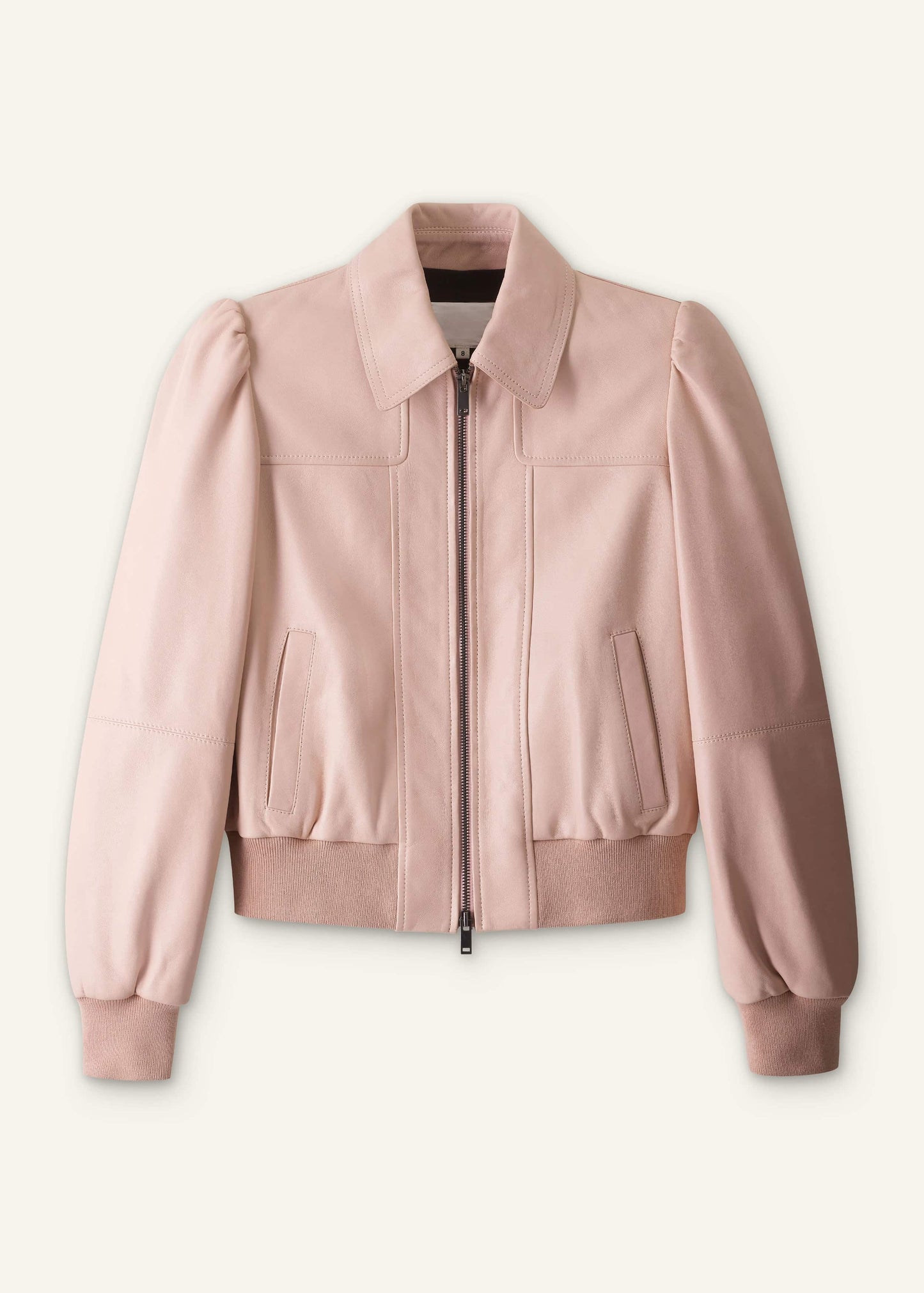Pink Luxe Feminine Bomber Jacket