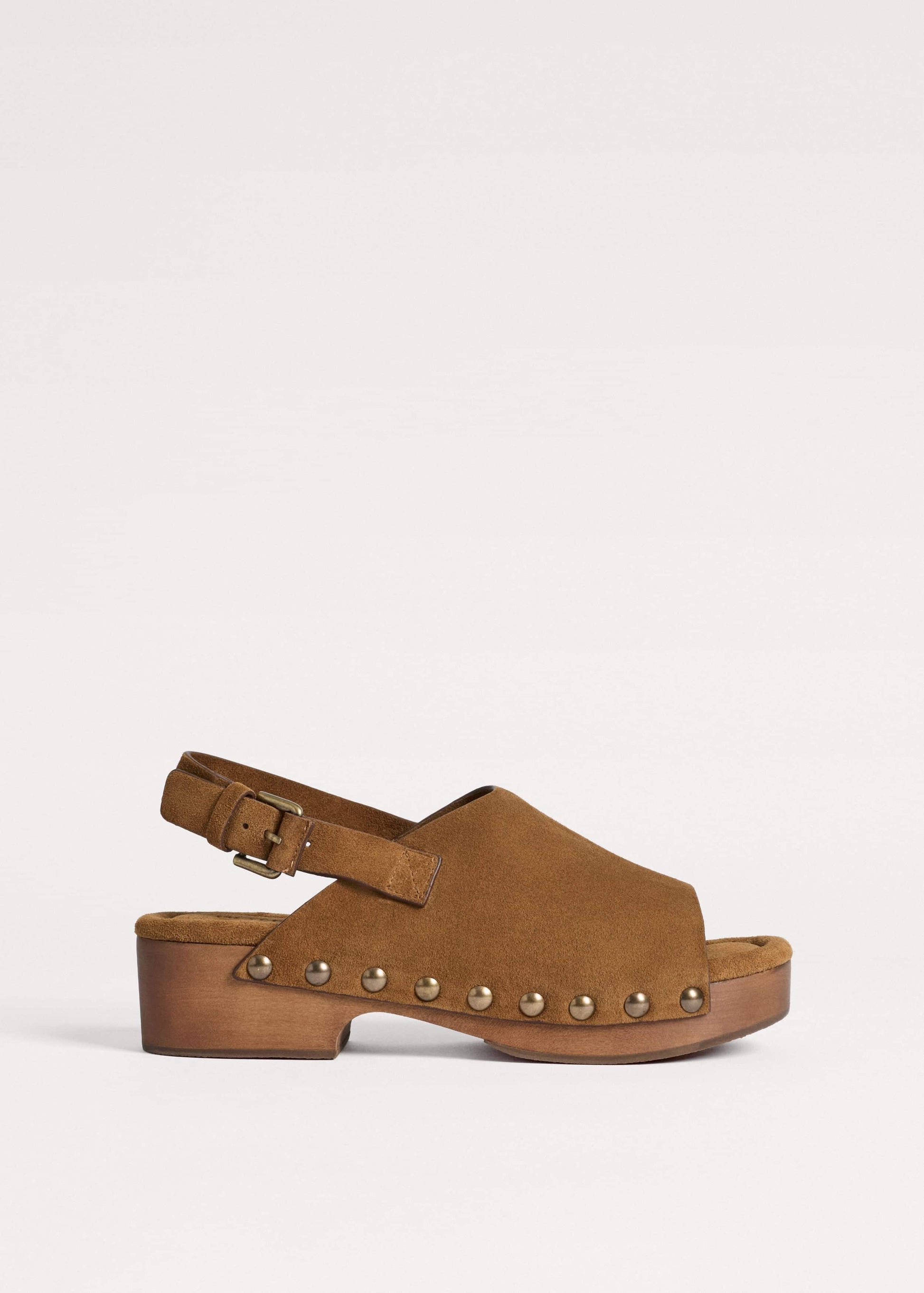 Brown Slingback Clog