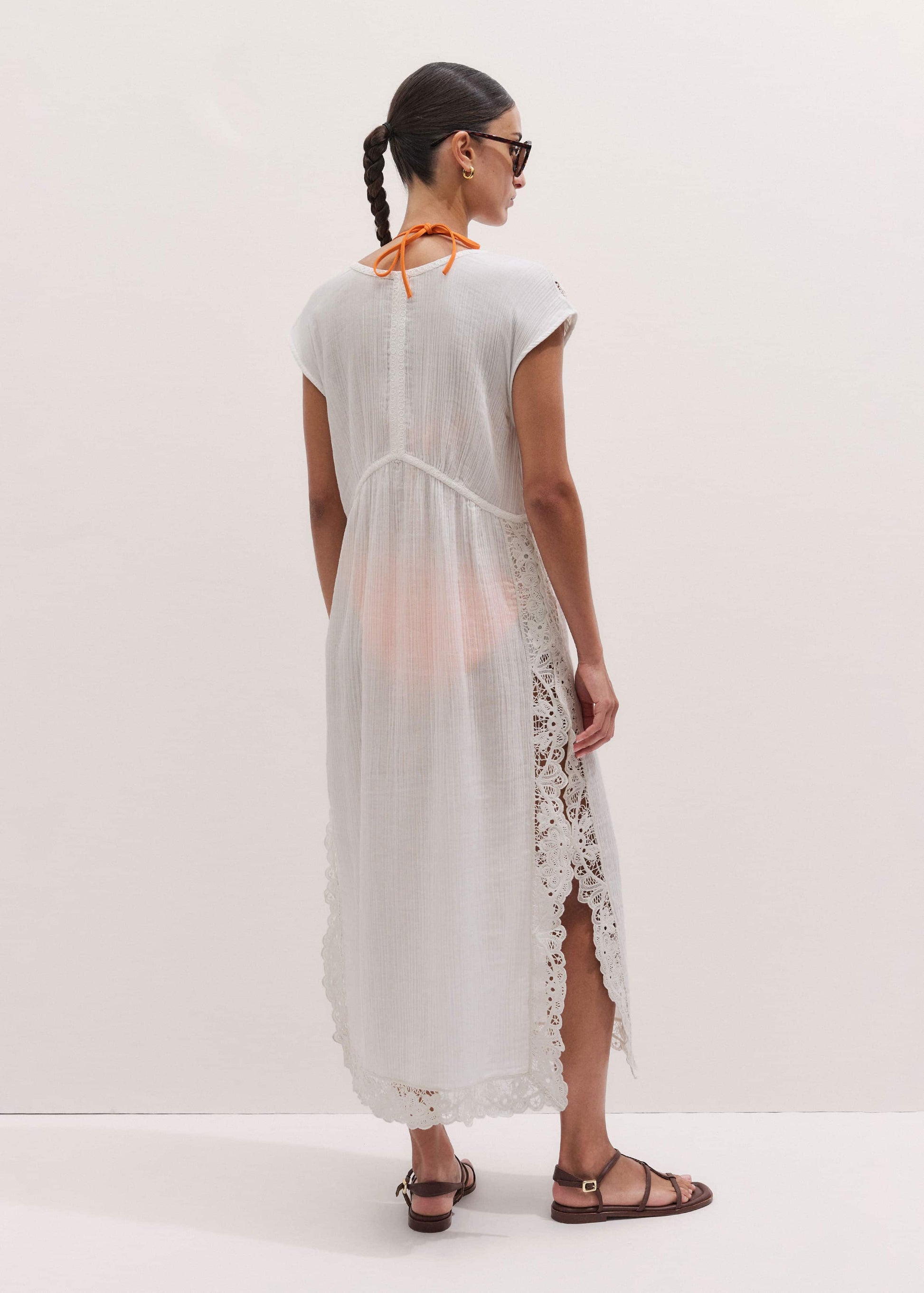 White Maxi Beach Dress