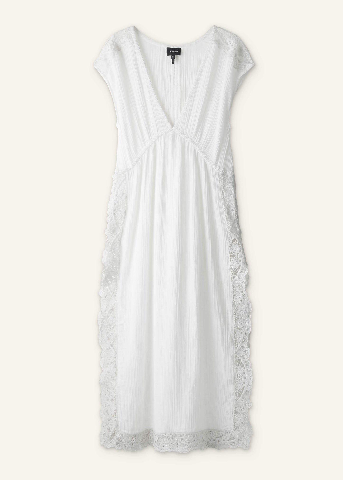 White Maxi Beach Dress