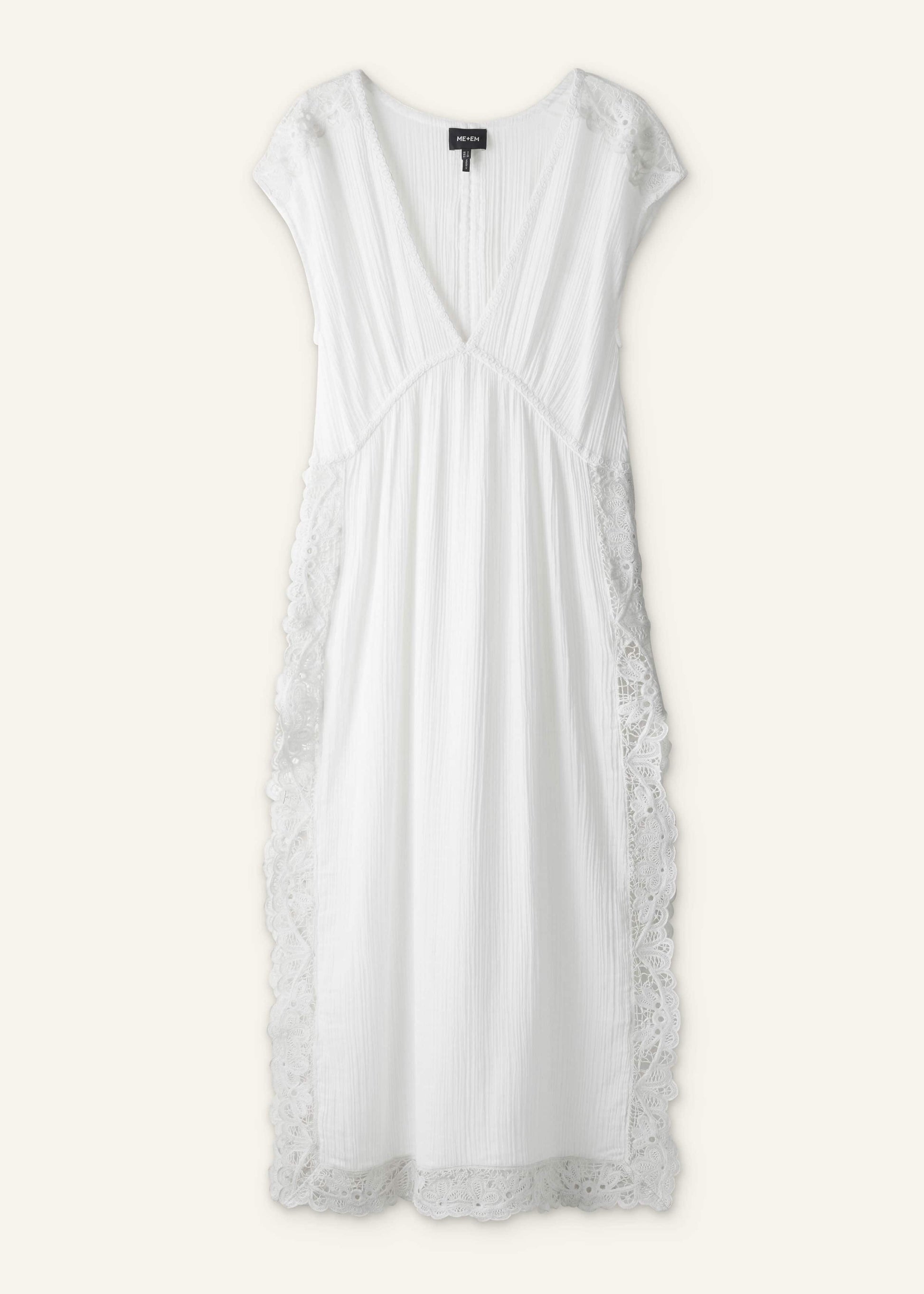 White Maxi Beach Dress