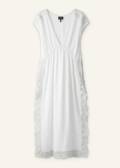 White Maxi Beach Dress