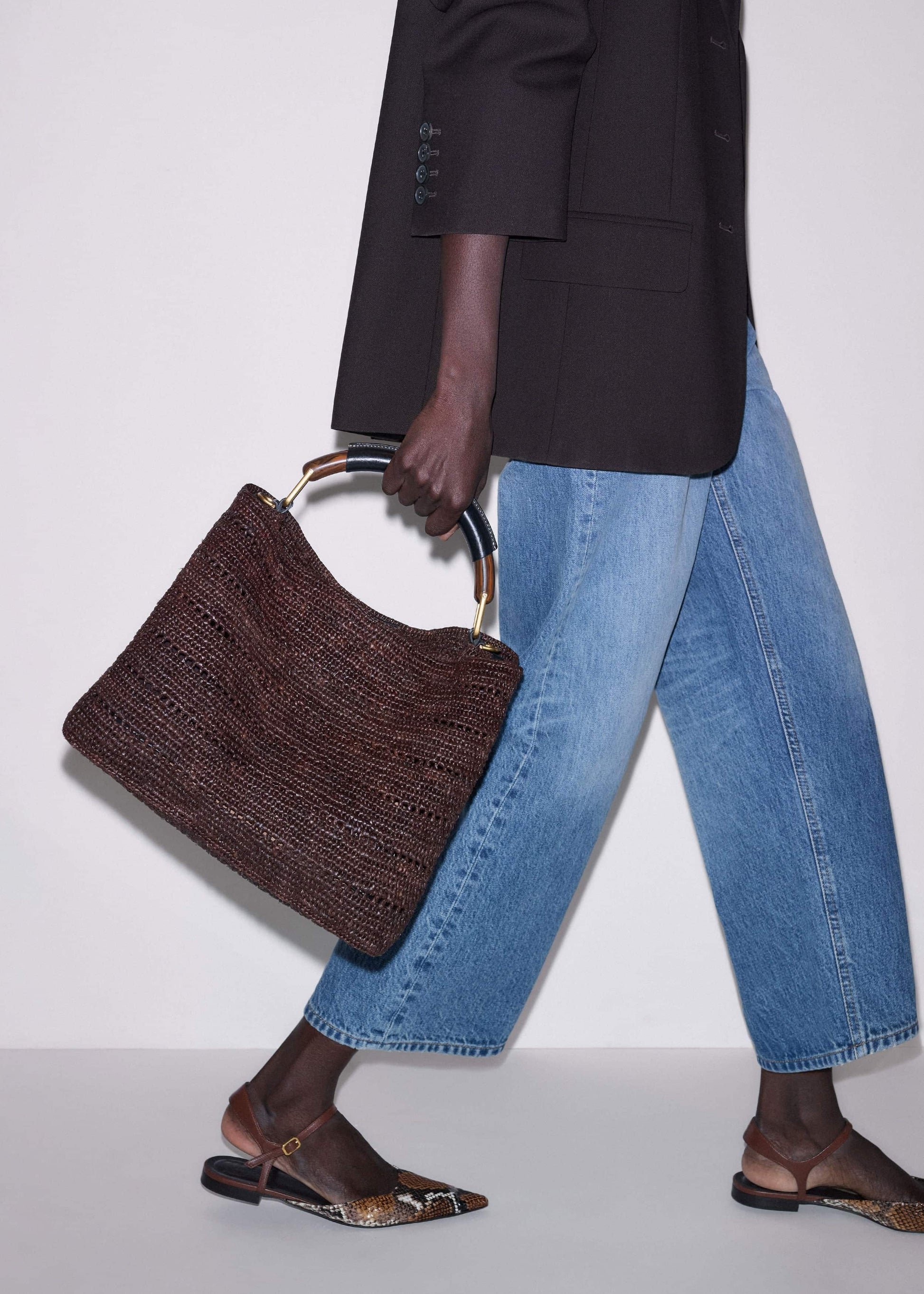 Brown Large Day Bag