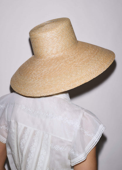 Natural Maxi Wide Straw Hat