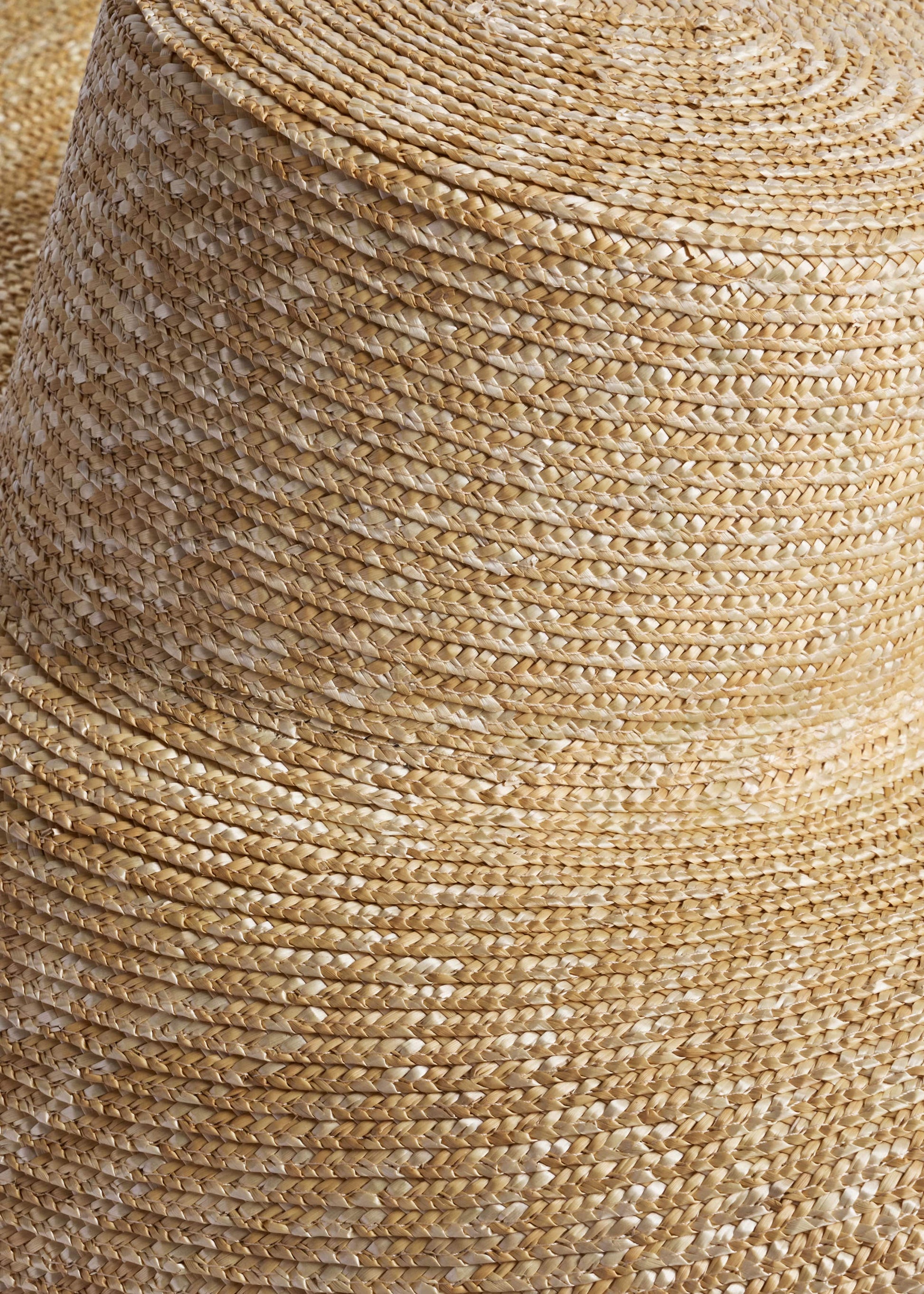 Natural Maxi Wide Straw Hat