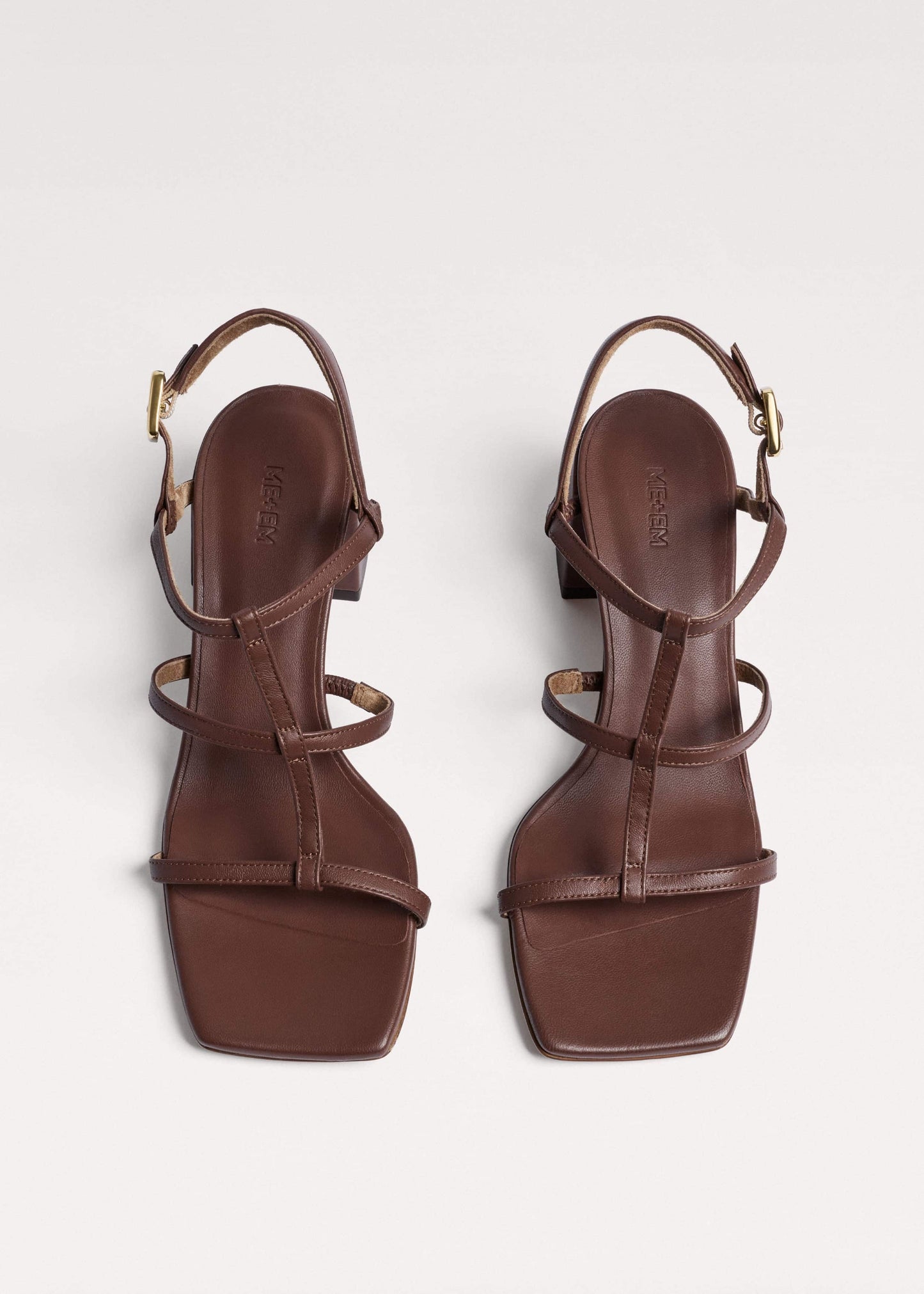 Dark Brown Caged Occasion Sandal