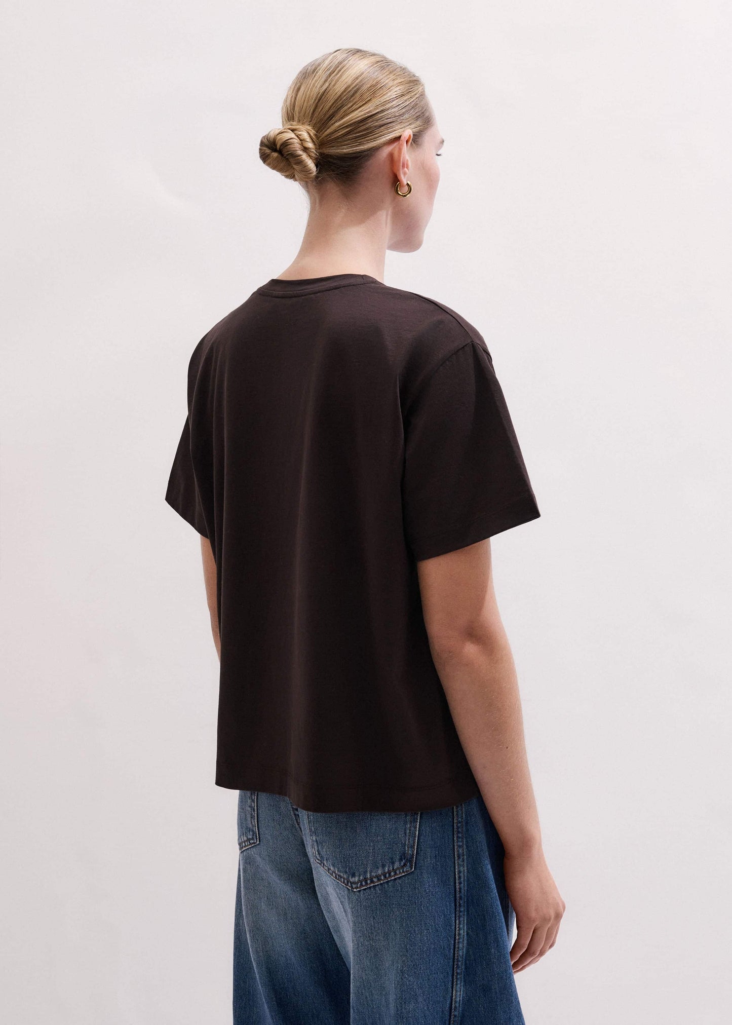 Brown Oversized Tee