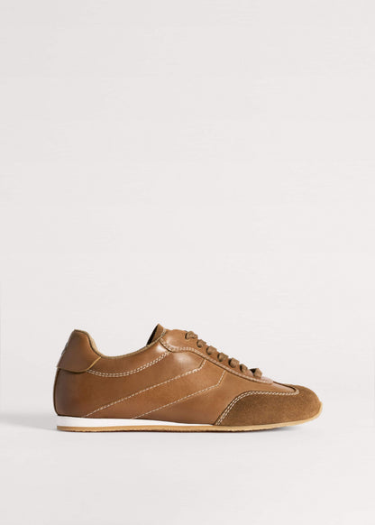 Brown Retro Runner Sneaker