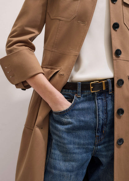 Dark Cinnamon Reversible Belt