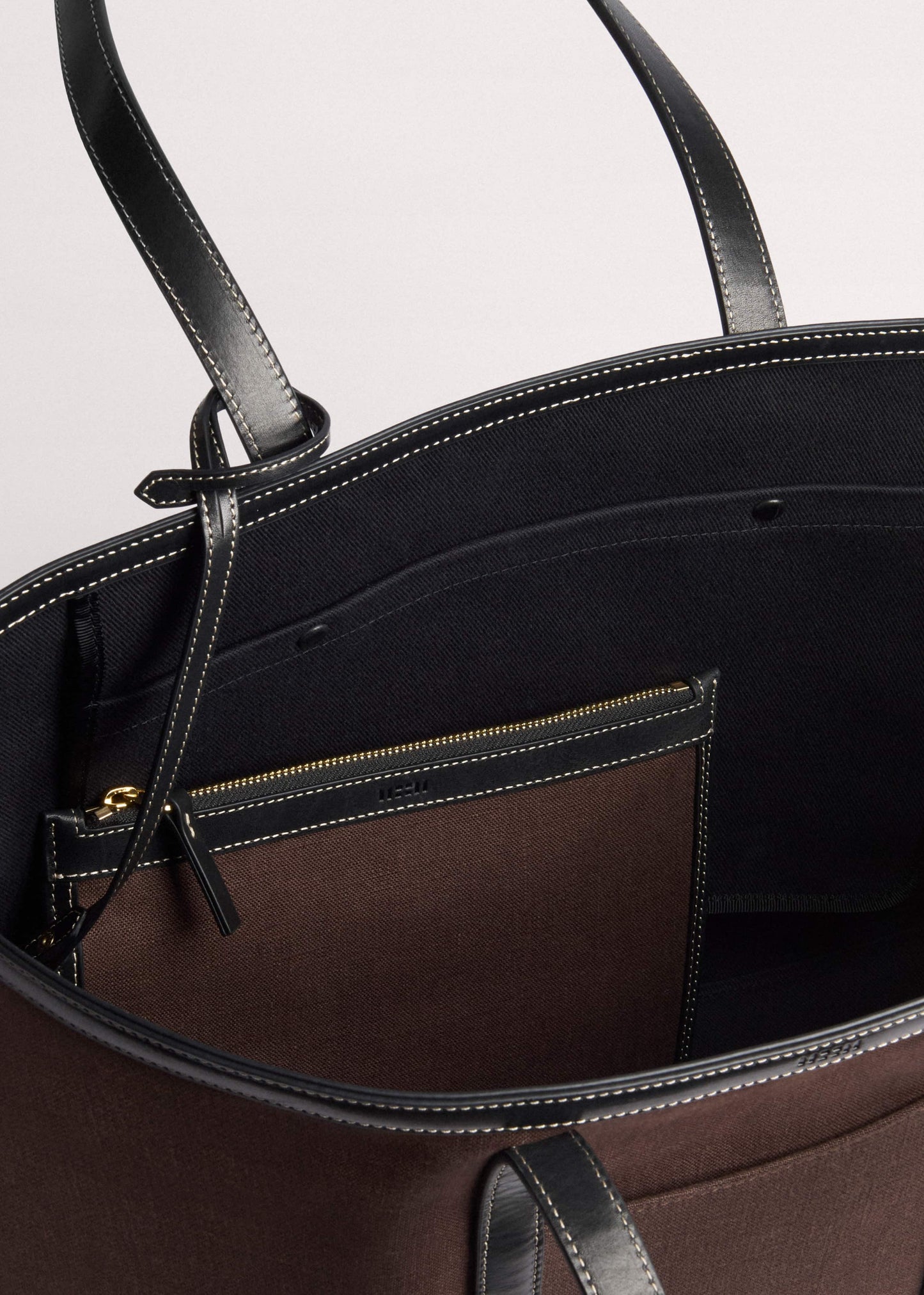 Brown Reversible Tote