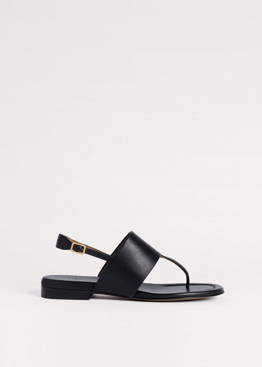 Black Minimal Sandal