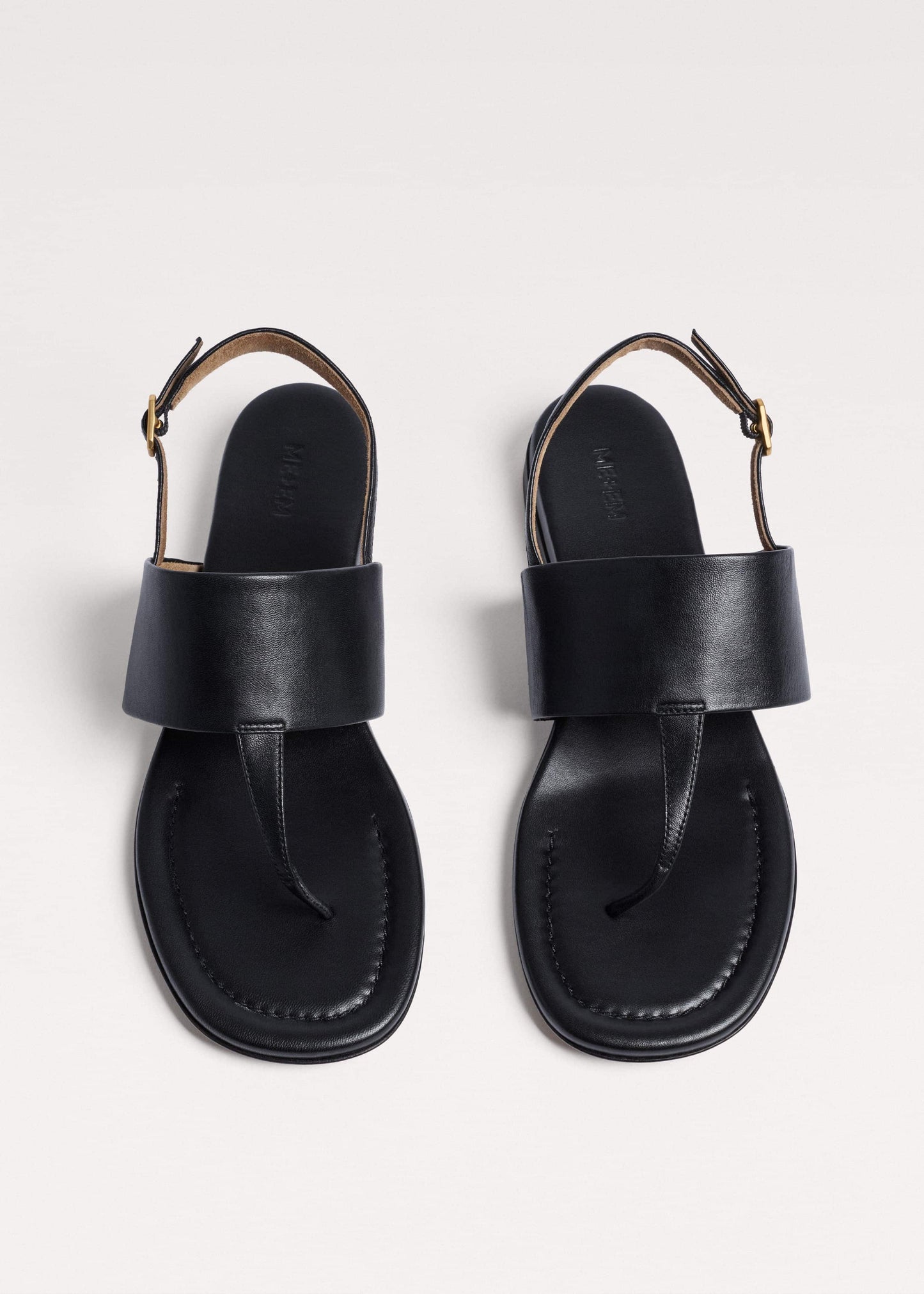 Black Minimal Sandal