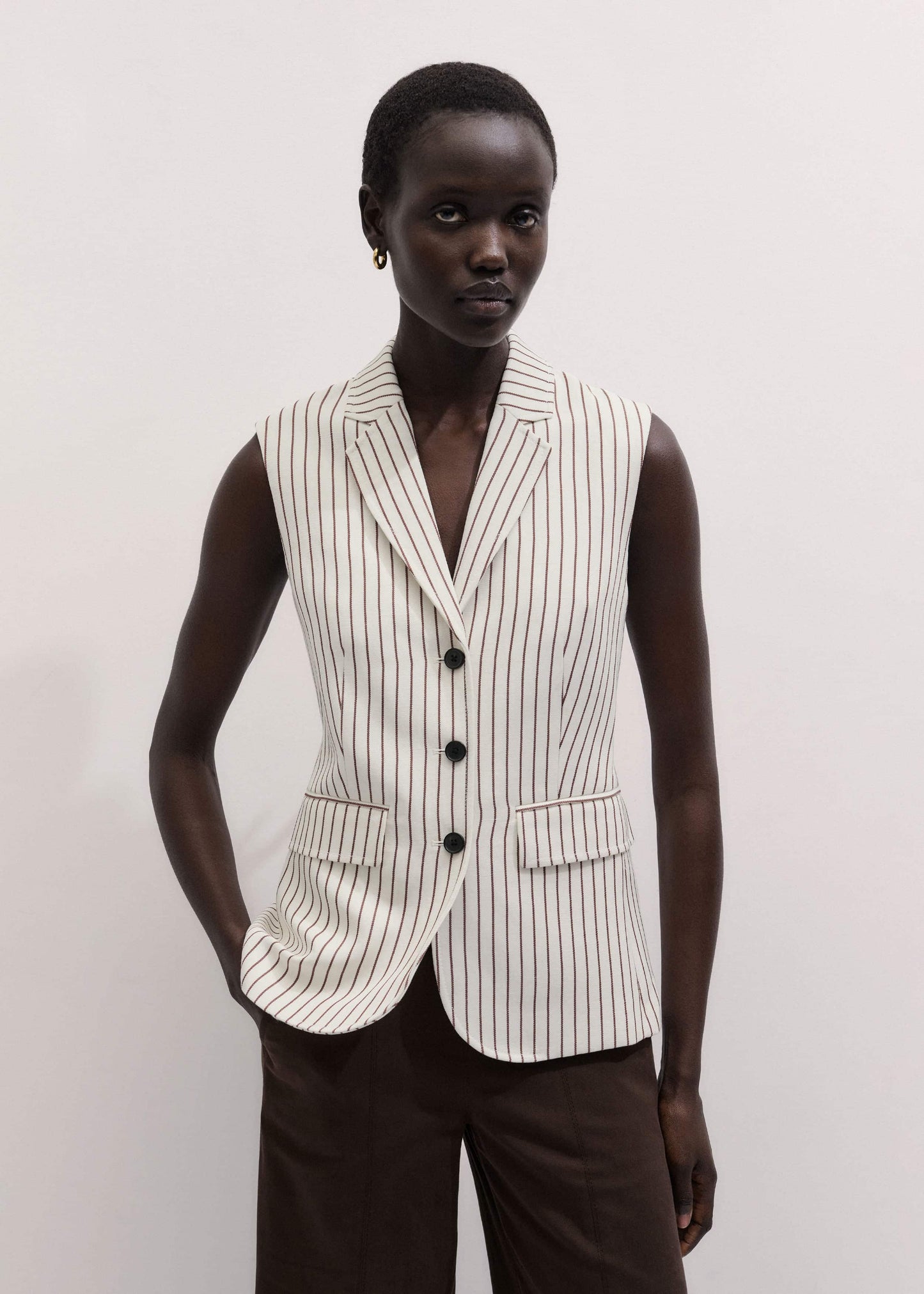 Ivory Slim Vest