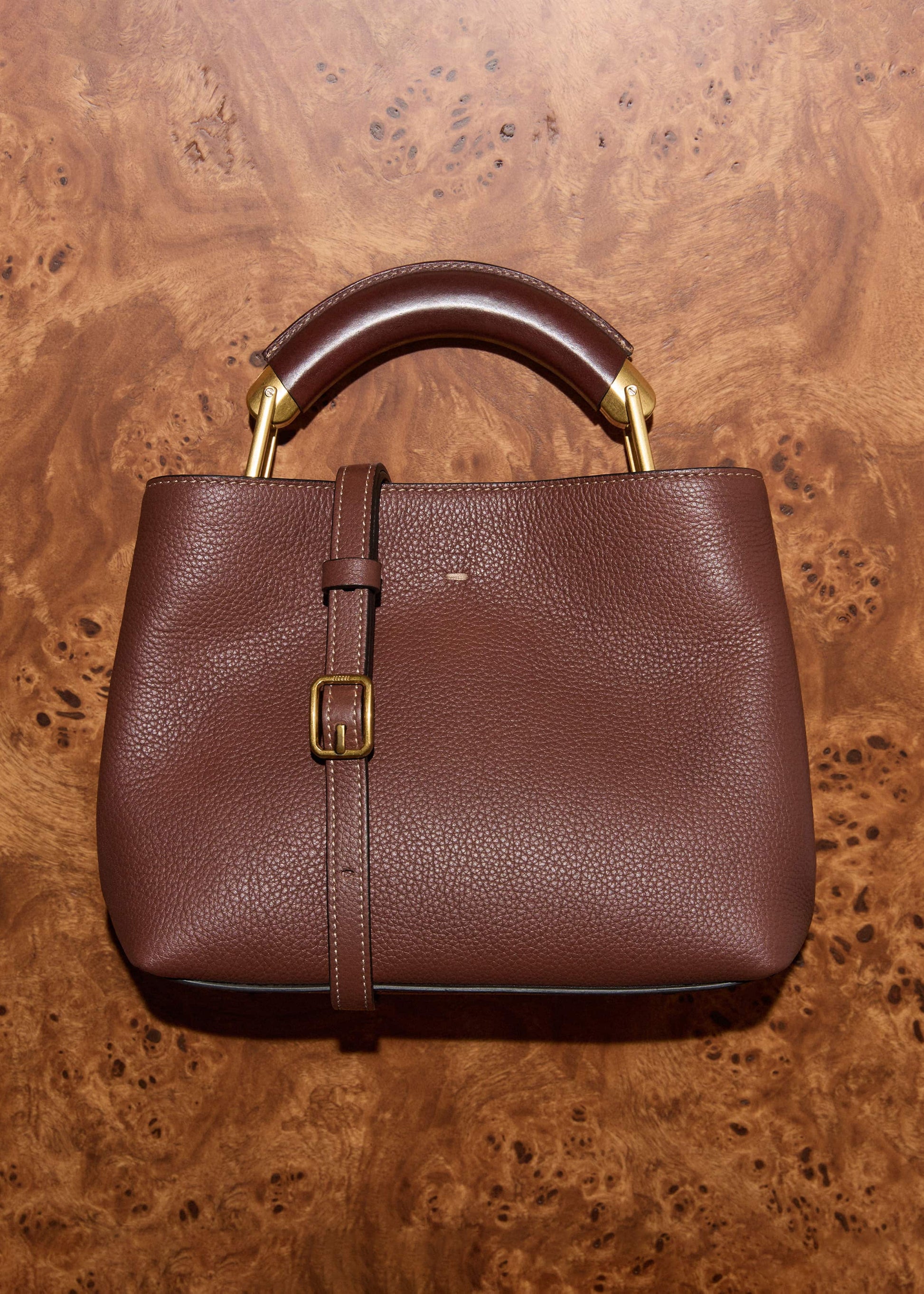 Brown Mini Day Bag