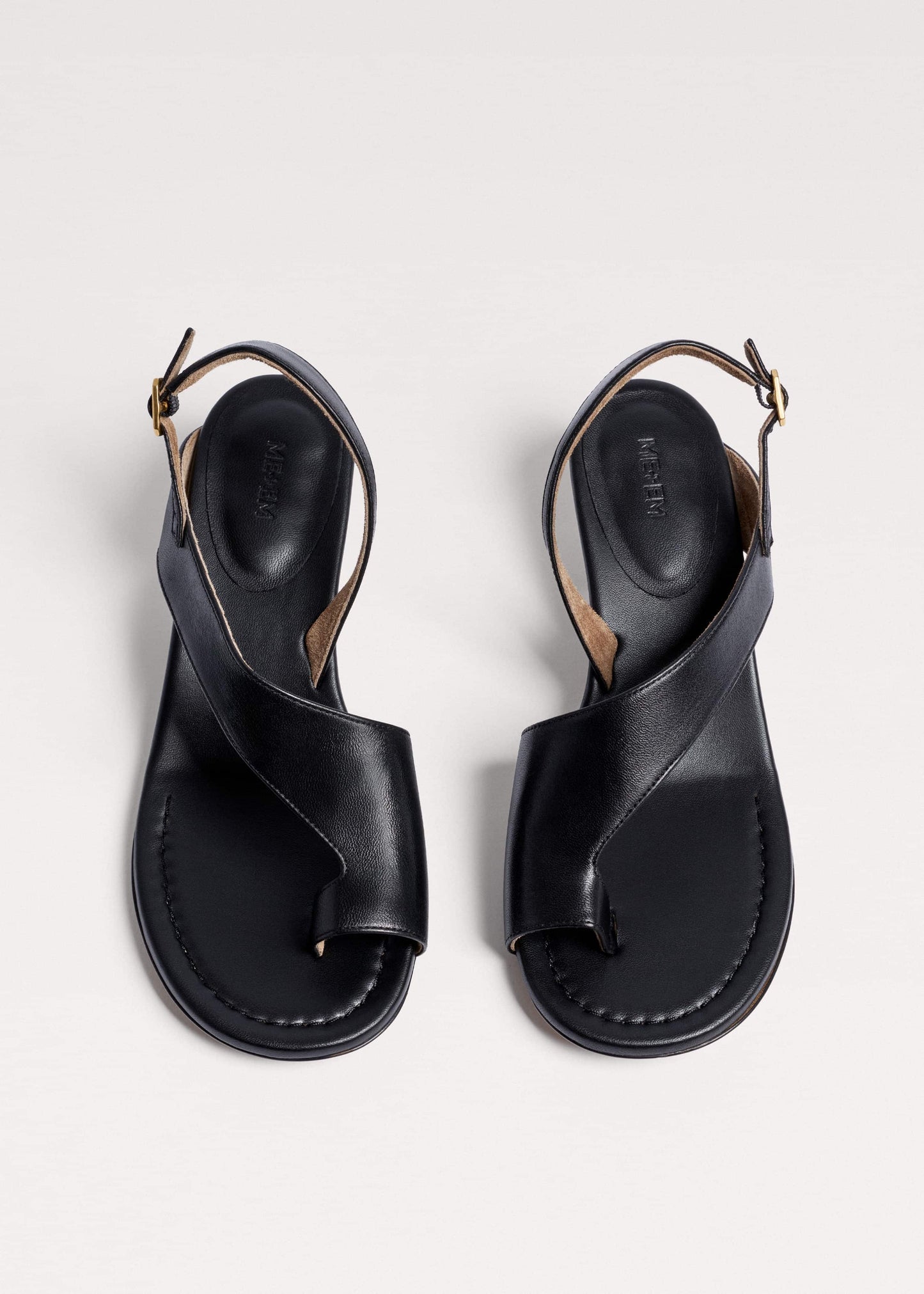 Black Asymmetric Heel