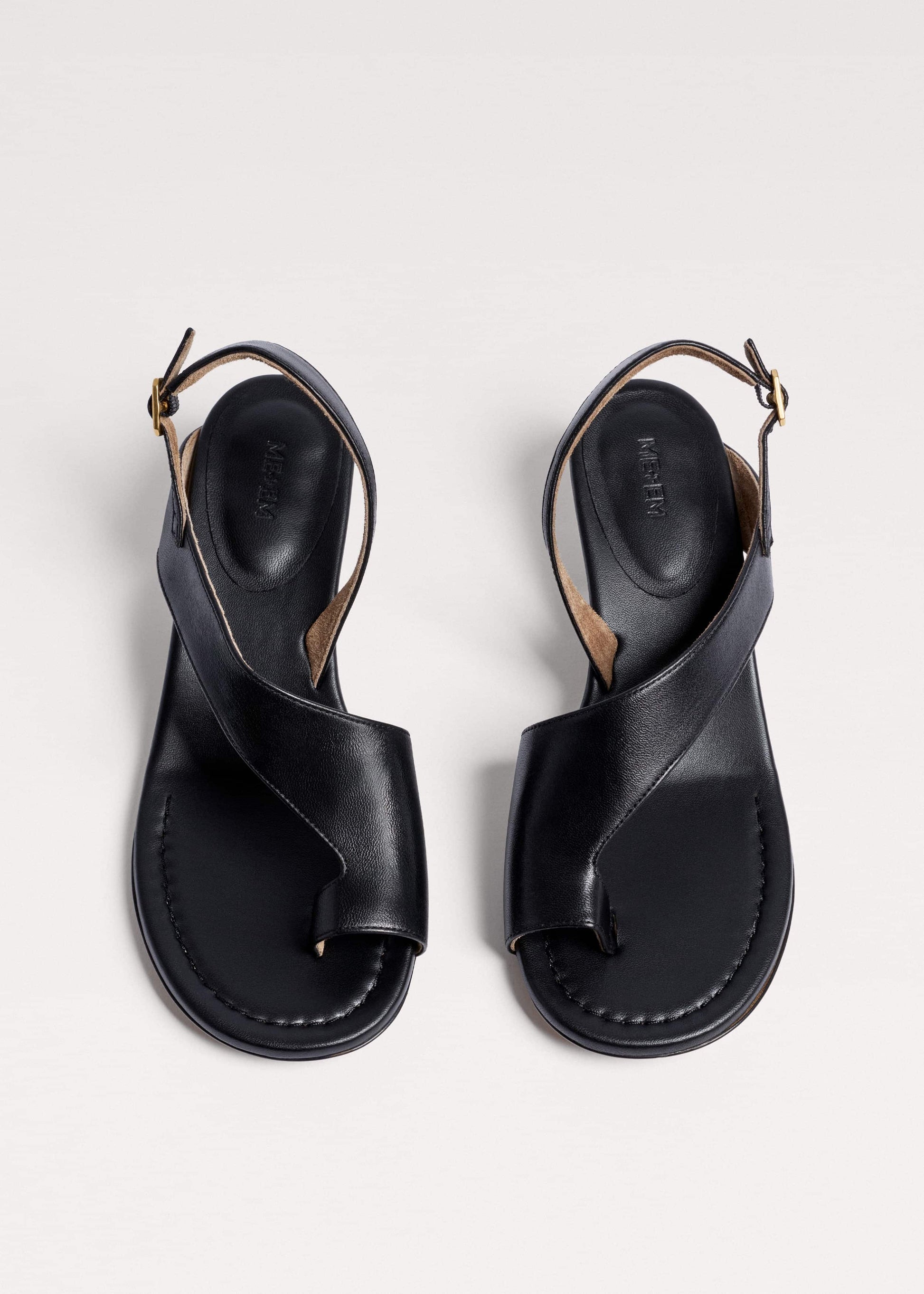 Black Asymmetric Heel