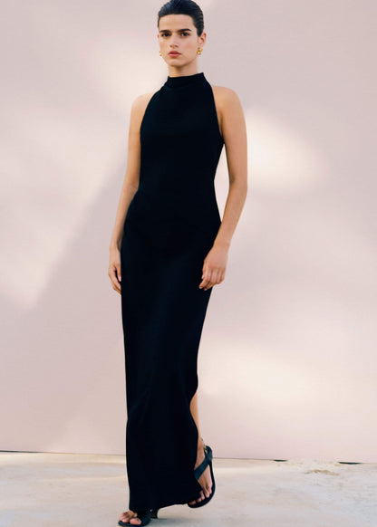 Black Asymmetric Heel